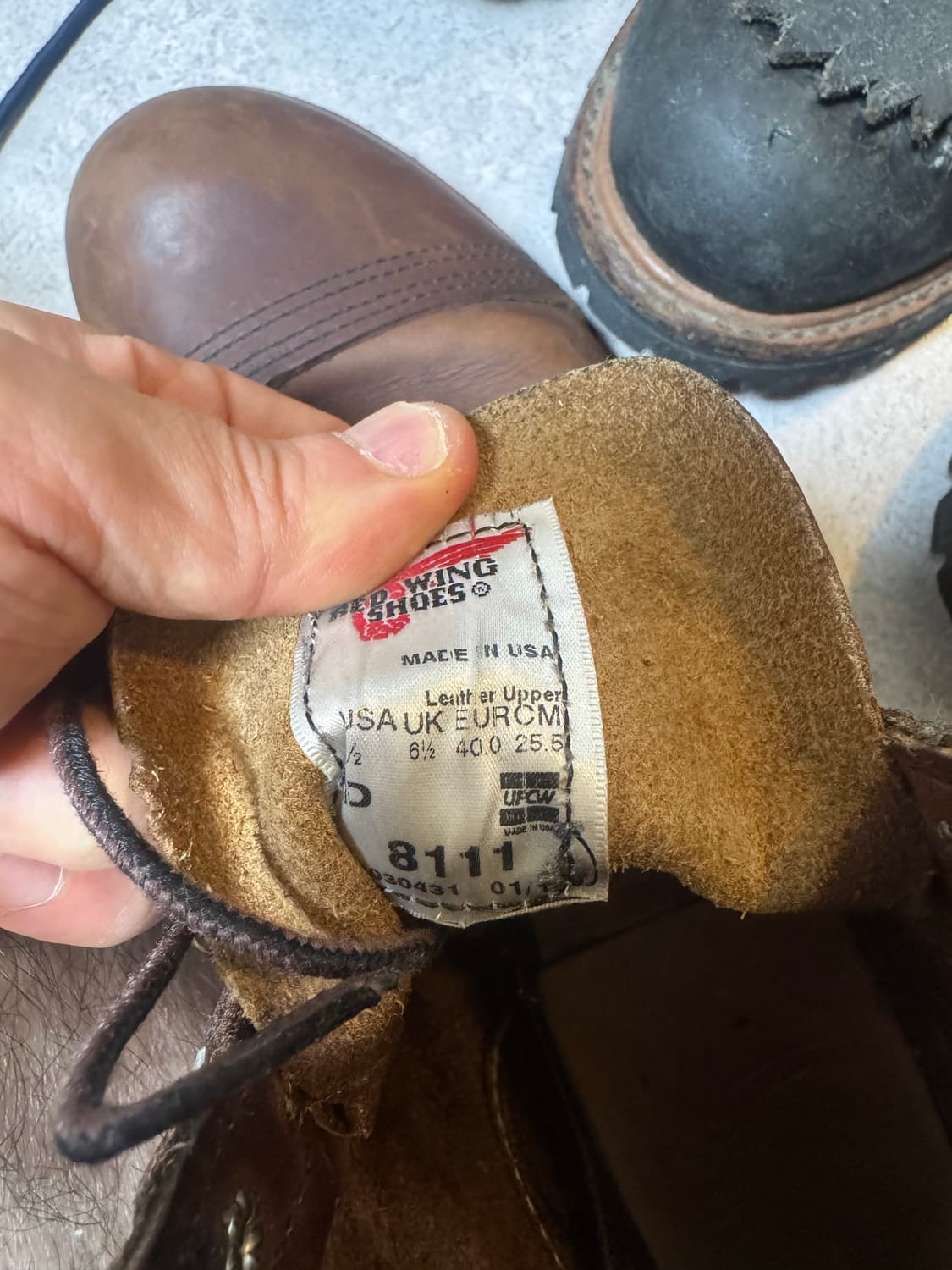 레드윙 아이언레인저 7.5D 255 상품이미지4