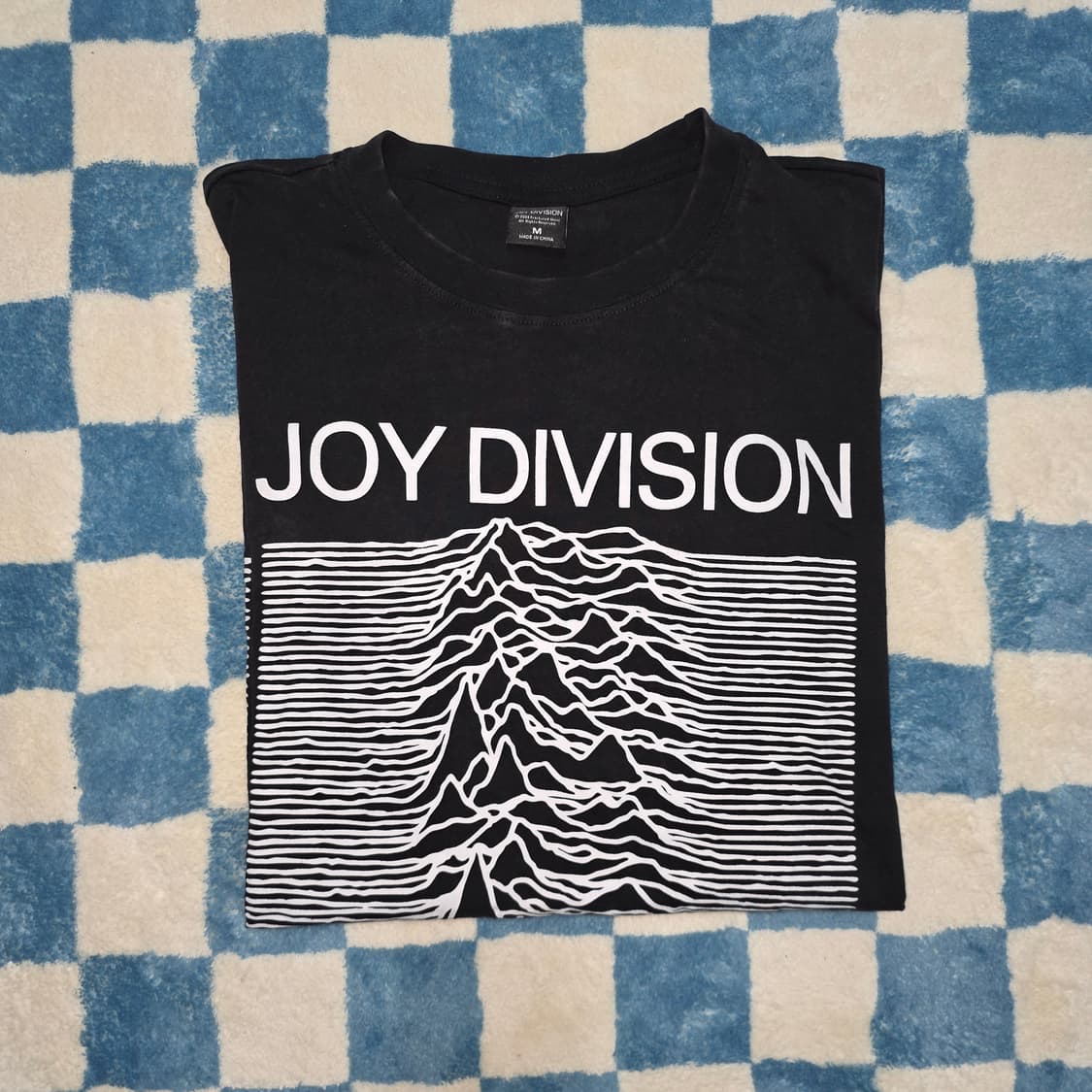 JOY DIVISION UNKNOWN PLEASURES 오바사이즈 티셔츠 상품이미지3