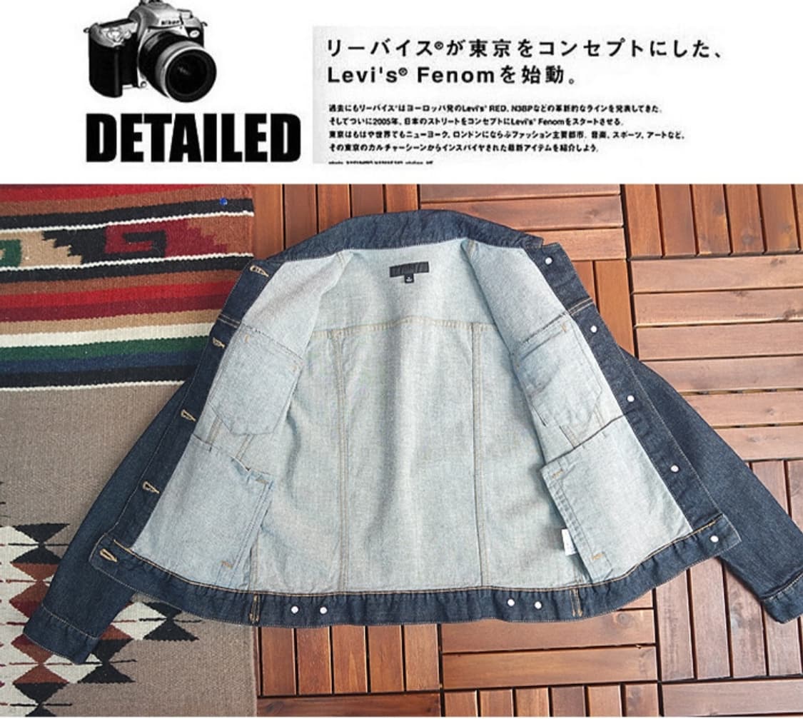 유니클로 진청 데님 자켓 상품이미지8