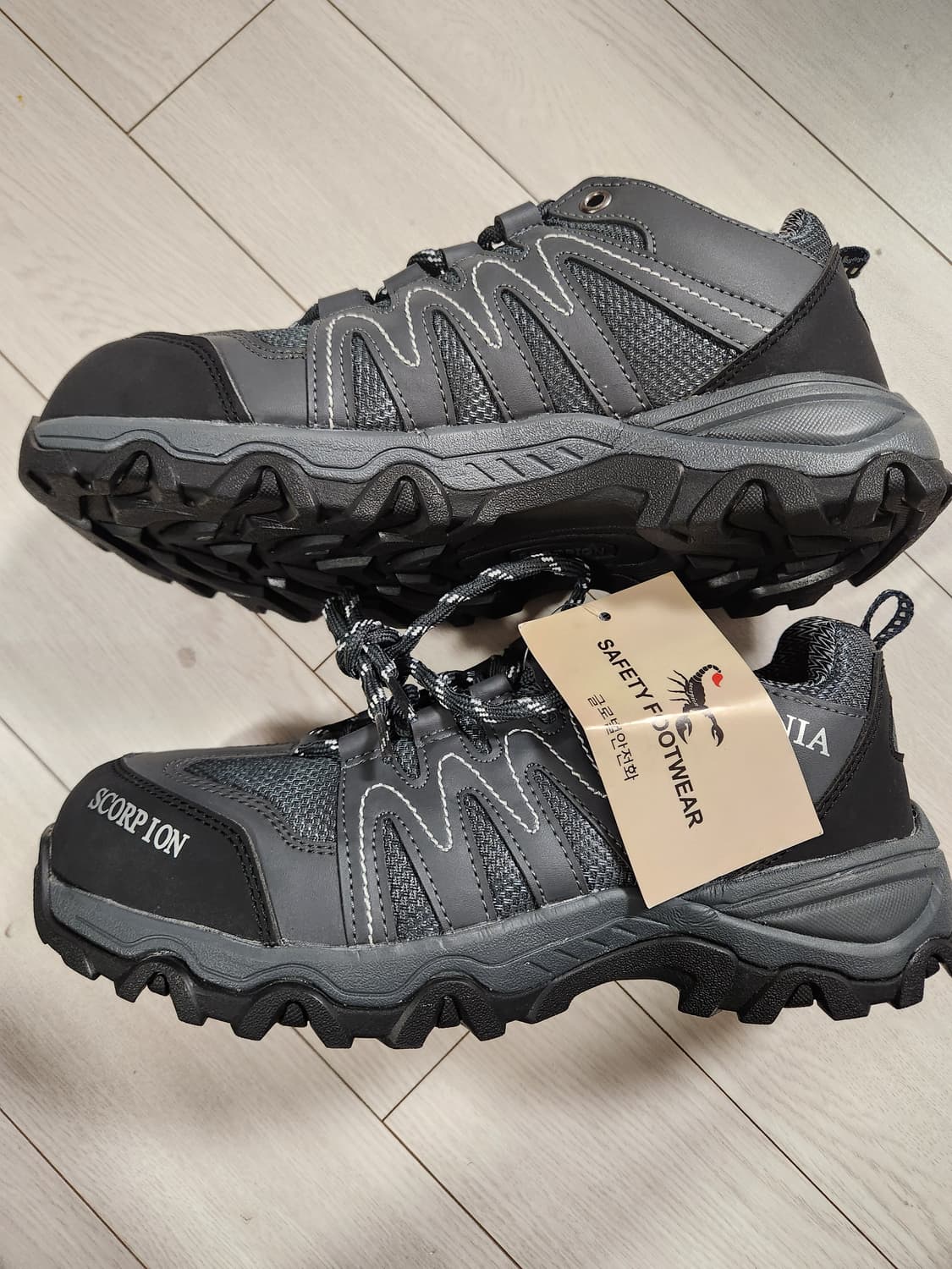 택 새상품)스콜피온 안전화 JOA-403매니아 작업화 경량안전화 사이즈2 상품이미지6