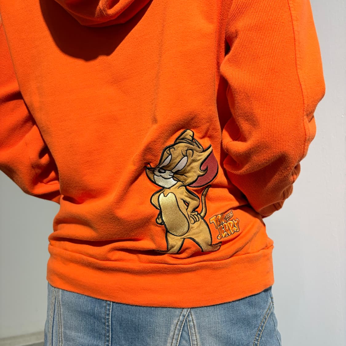 카스텔바작 톰과 제리 오렌지 후드집업 상품이미지5