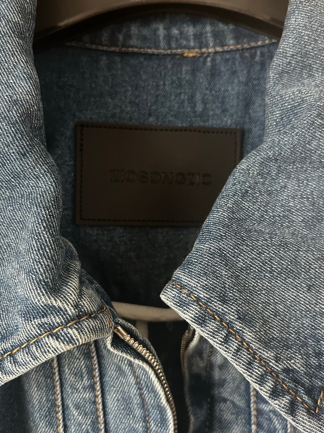 지오송지오 돌먼 데님 트러커 블루 상품이미지5