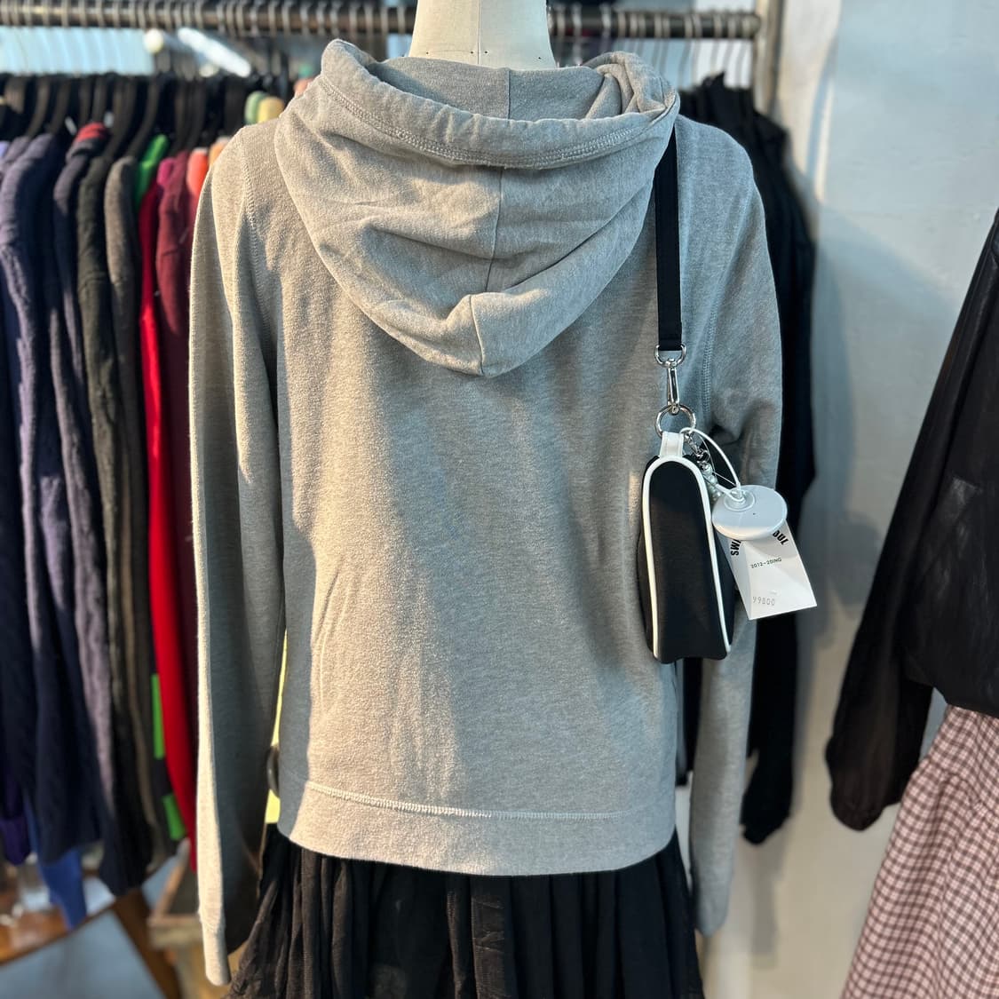 Hollister Grey Zip-Up Hoodie 상품이미지5