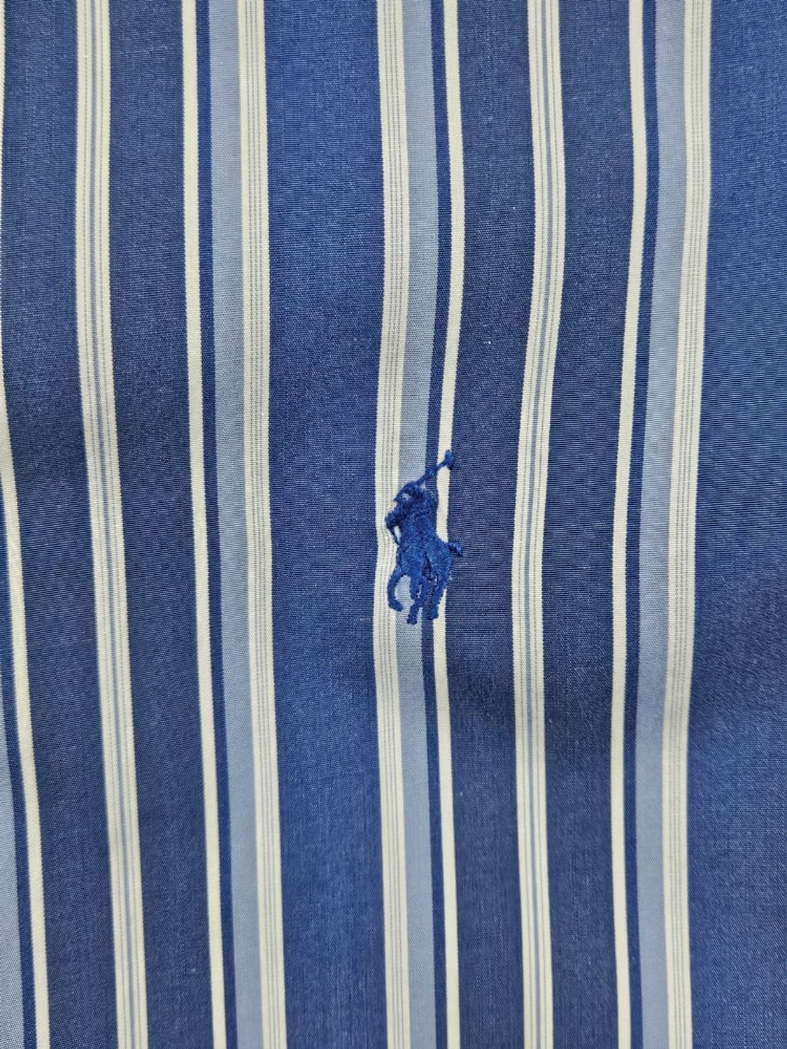 폴로랄프로렌 스트라이프 반팔 셔츠 크롭커스텀 ( XL ) / 11913 상품이미지5