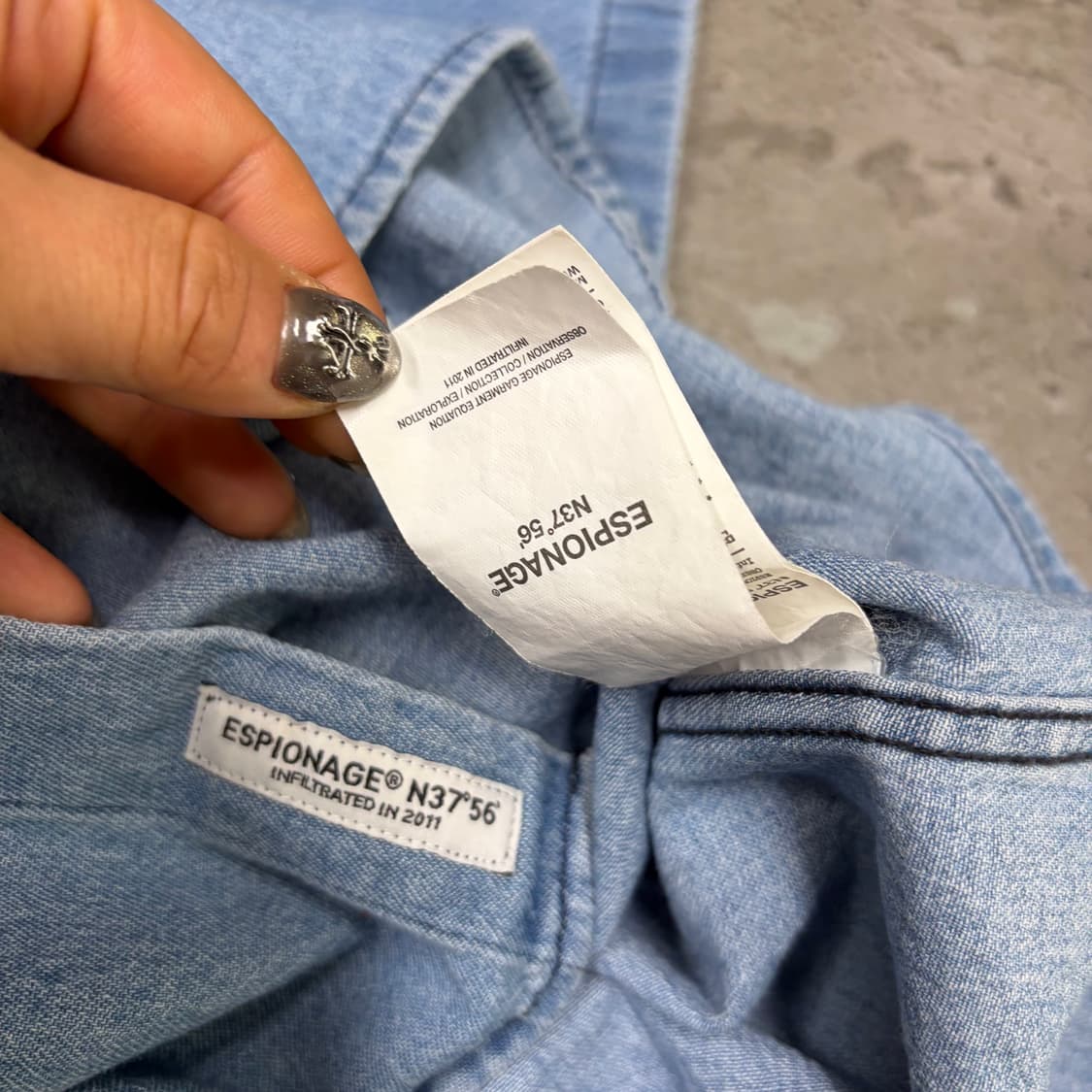 에스피오니지 반팔 셔츠[2430] 상품이미지7