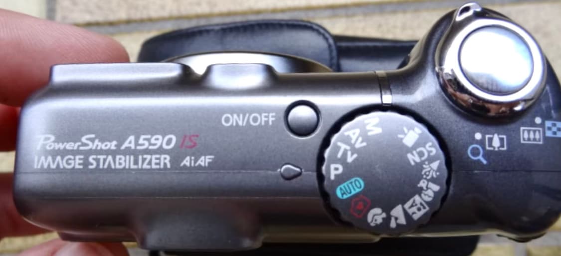 CANON POWERSHOT A590 캐논 빈티지 디지털카메라 디카 상품이미지9