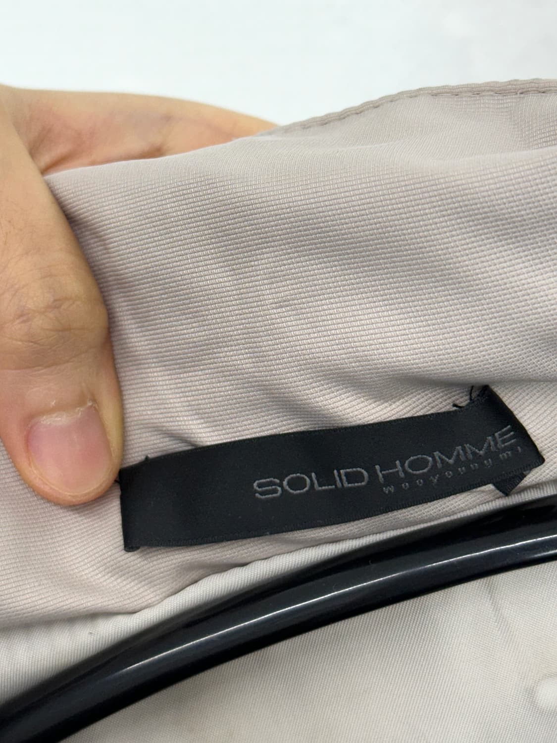 Solid Homme Lambskin Panelled Technical  상품이미지8