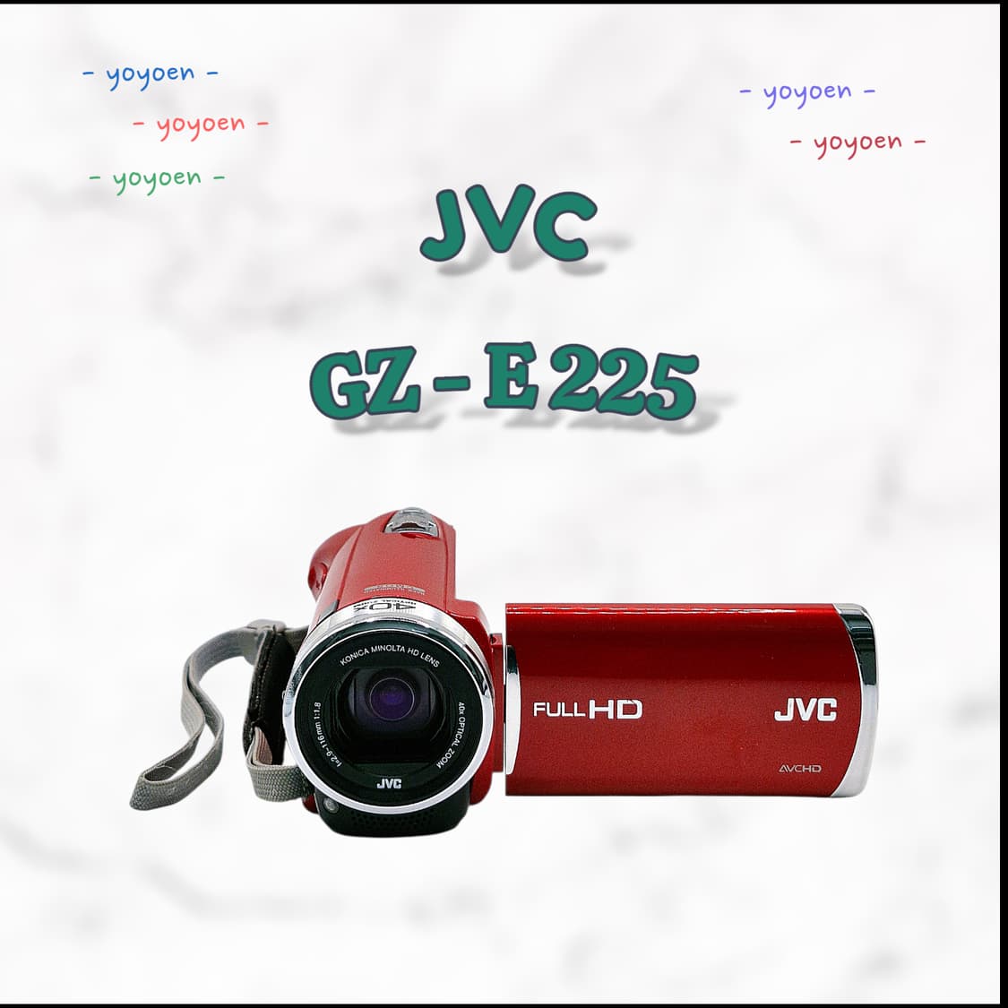 JVC GZ-E225 빈티지캠코더 [ 꾸미기0 ] 상품이미지1