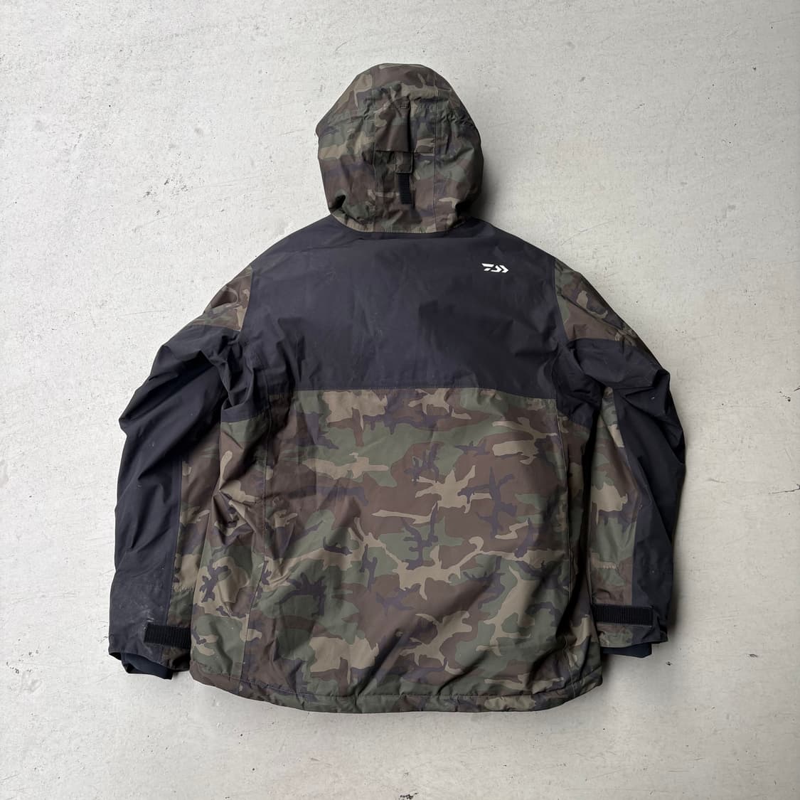 다이와 daiwa dw-1923 고어텍스 카모 자켓 상품이미지7