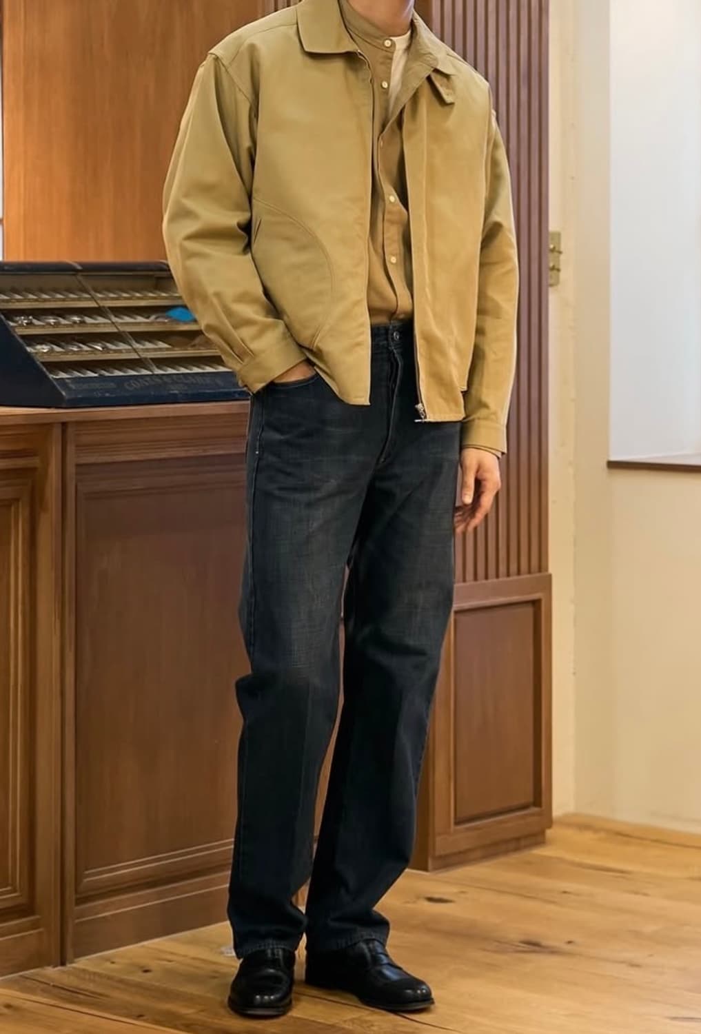 [40] 올드조 듄 네프 개버딘 자켓 새상품 상품이미지7