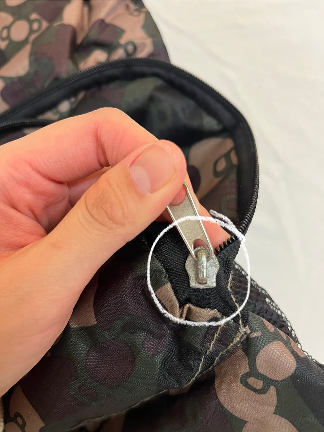 2016 밀리터리 키티 패턴 접이식 백팩 🎒 상품이미지6