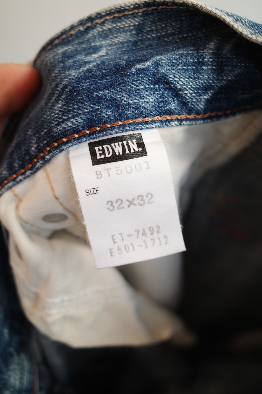 EDWIN 에드윈 블루트립 부츠컷 데님팬츠  상품이미지6