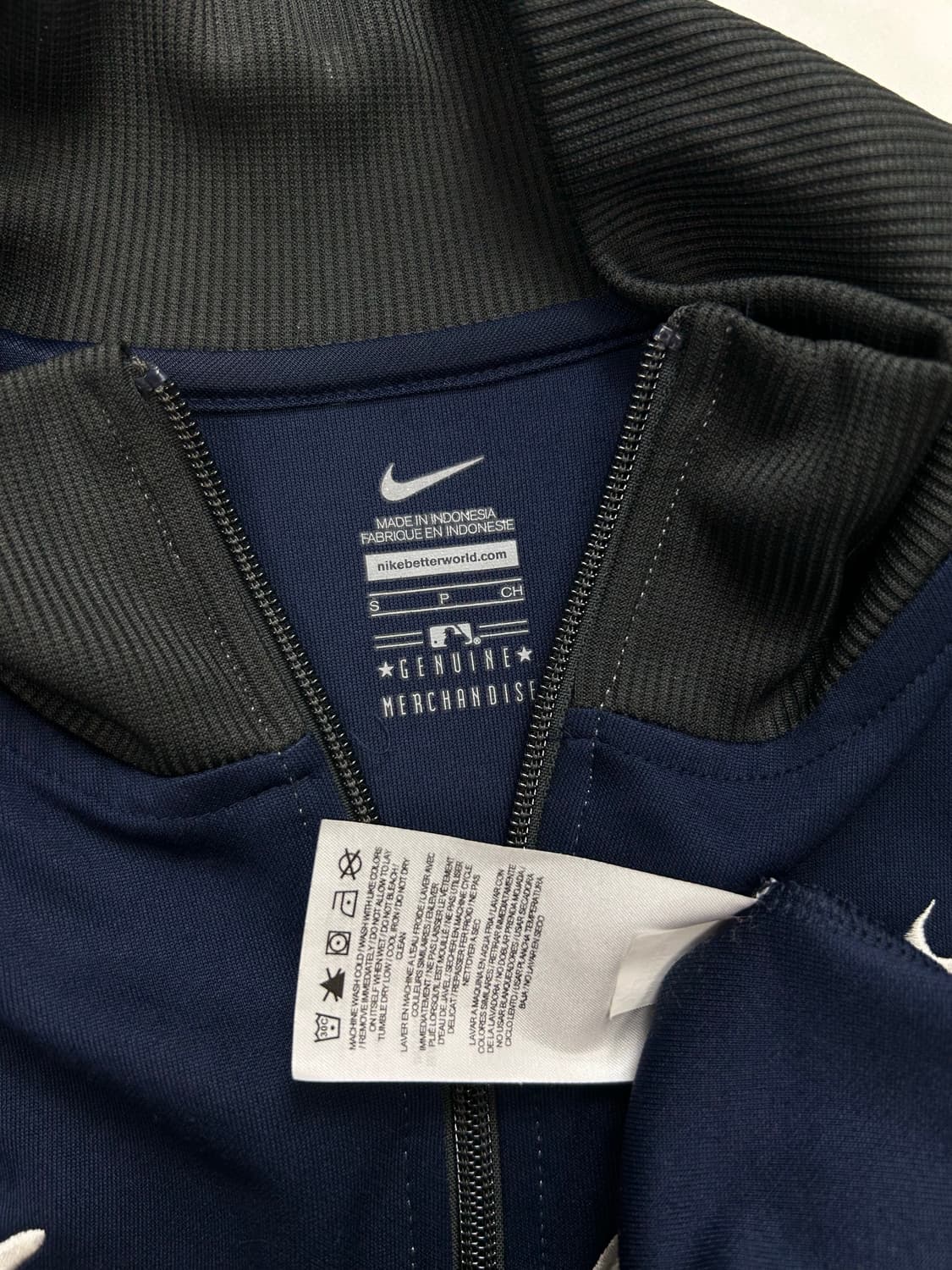 나이키 x 뉴욕 양키즈 배색 트랙탑 져지 S 상품이미지5