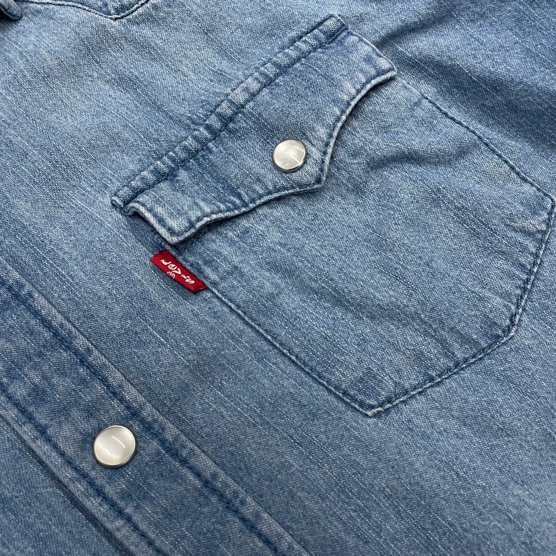 levis 리바이스 웨스턴 데님셔츠 m 상품이미지3