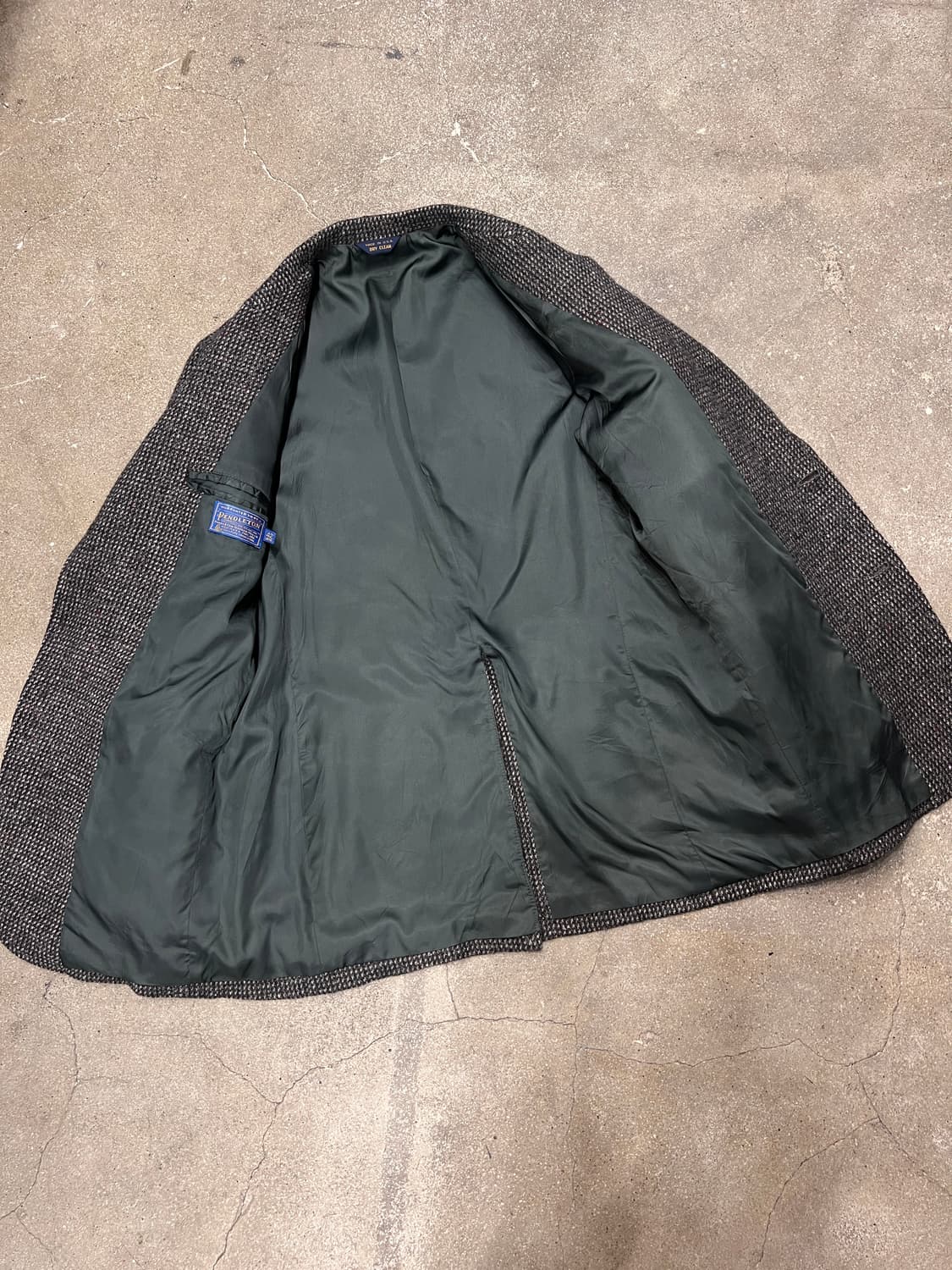 70‘s 펜들턴 웨스턴 홈스펀 울 트위드 블레이져 상품이미지5