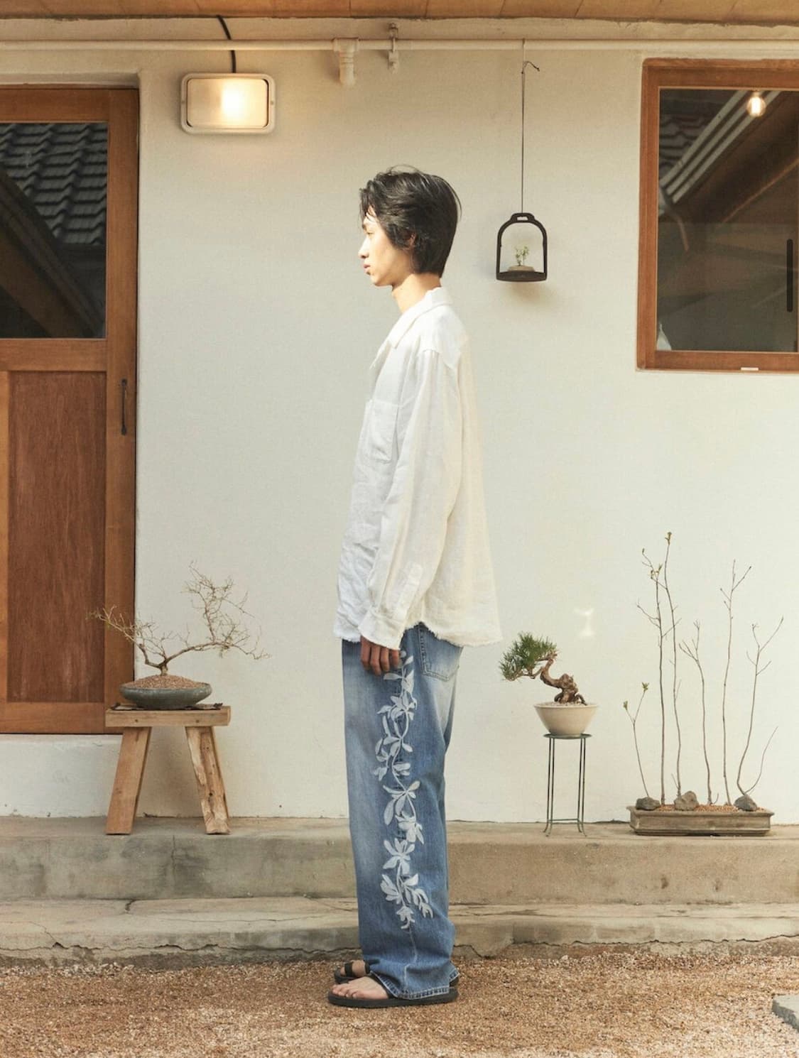 tuin 투인 바인 데님 워시드 블루 2사이즈 상품이미지3
