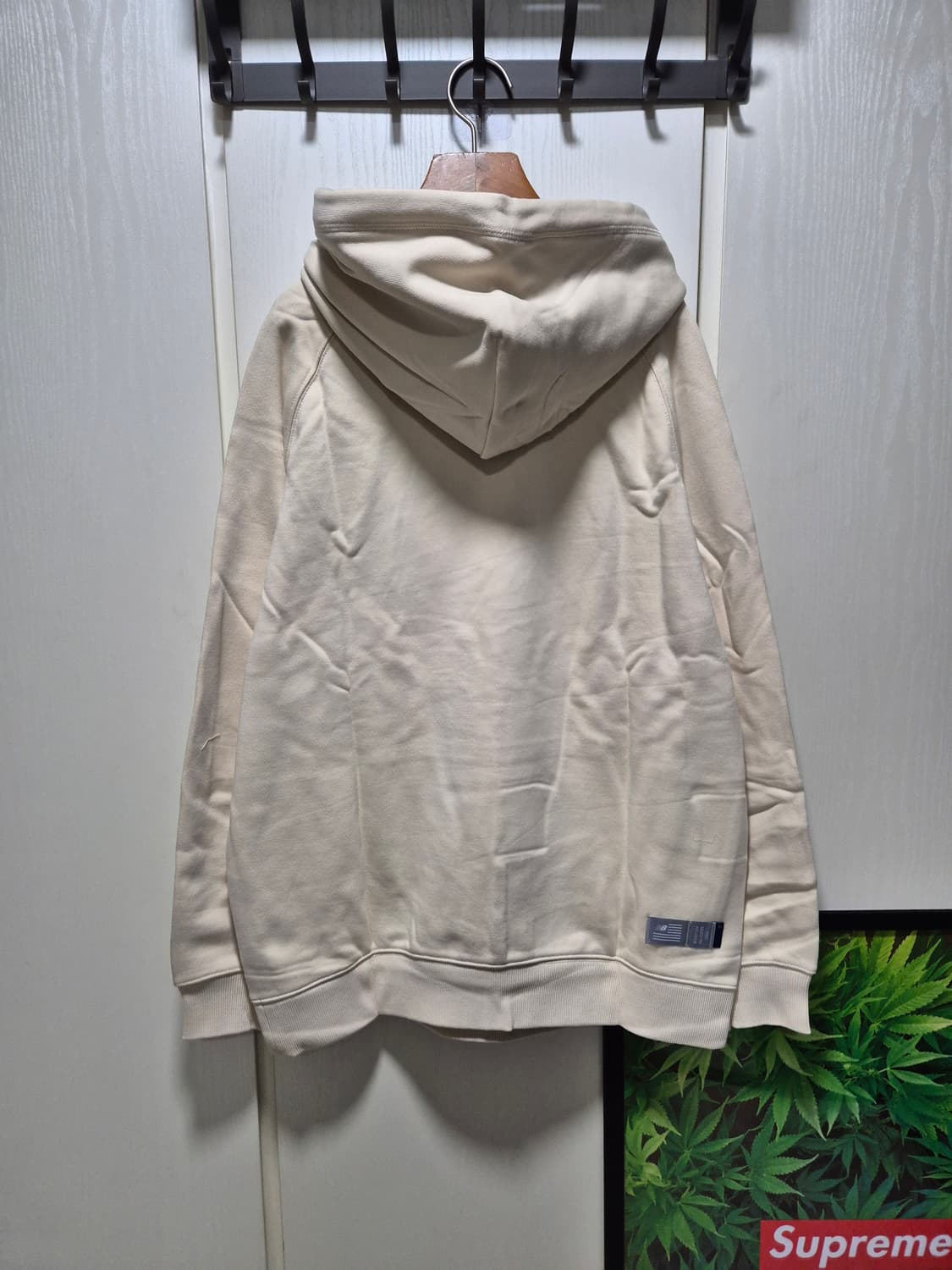 (타임세일)(새상품)뉴발란스 스포츠클럽 후드티 아이보리 상품이미지10