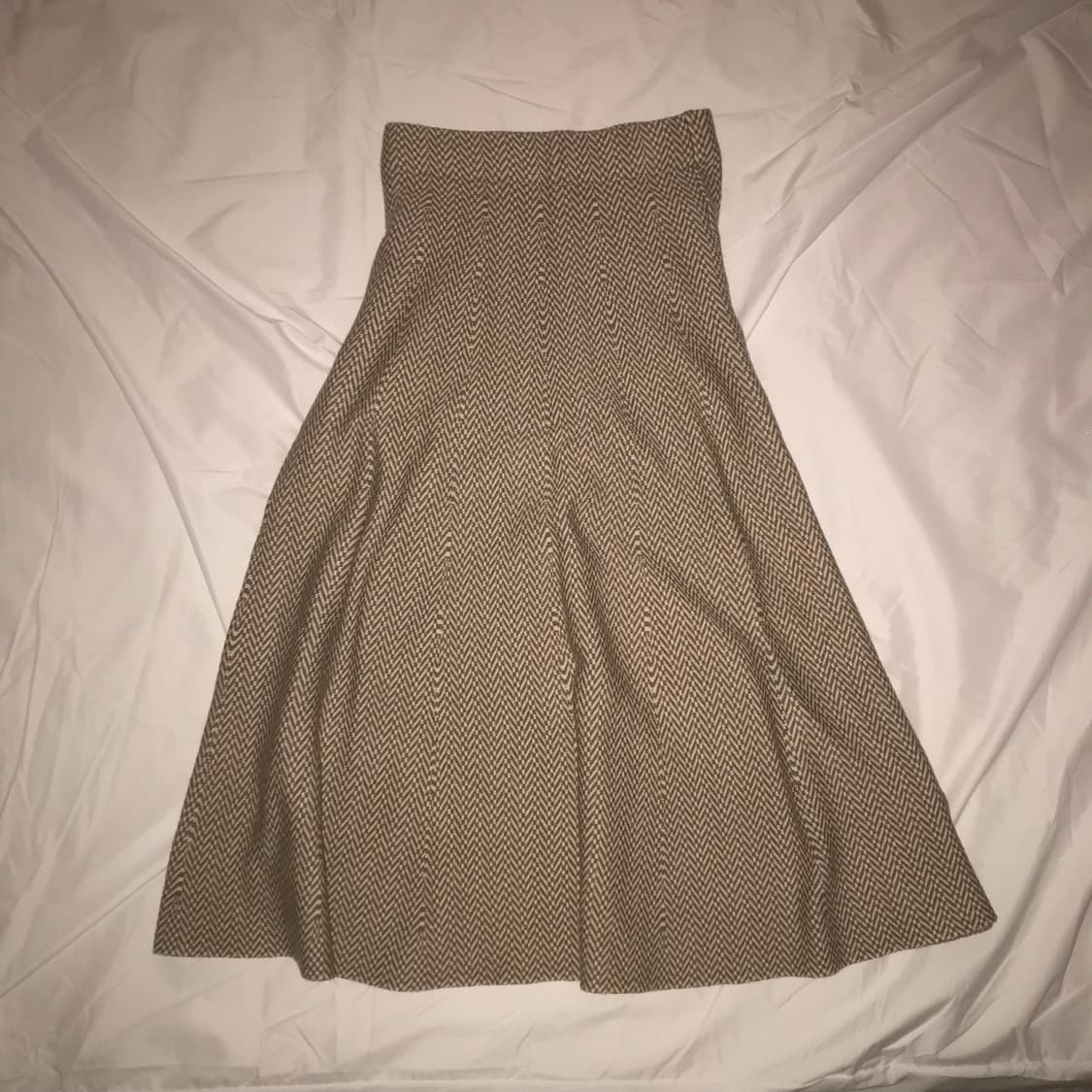 NANING9 울 니트 롱 스커트 상품이미지1