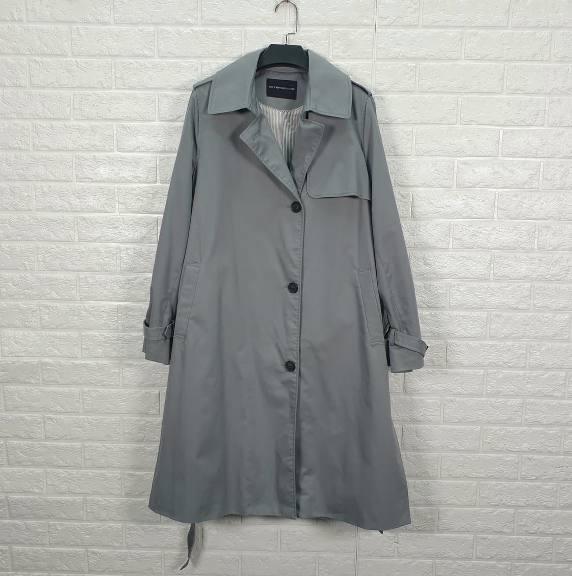 [88]비지트인뉴욕 벨티드 트렌치코트 상품이미지3