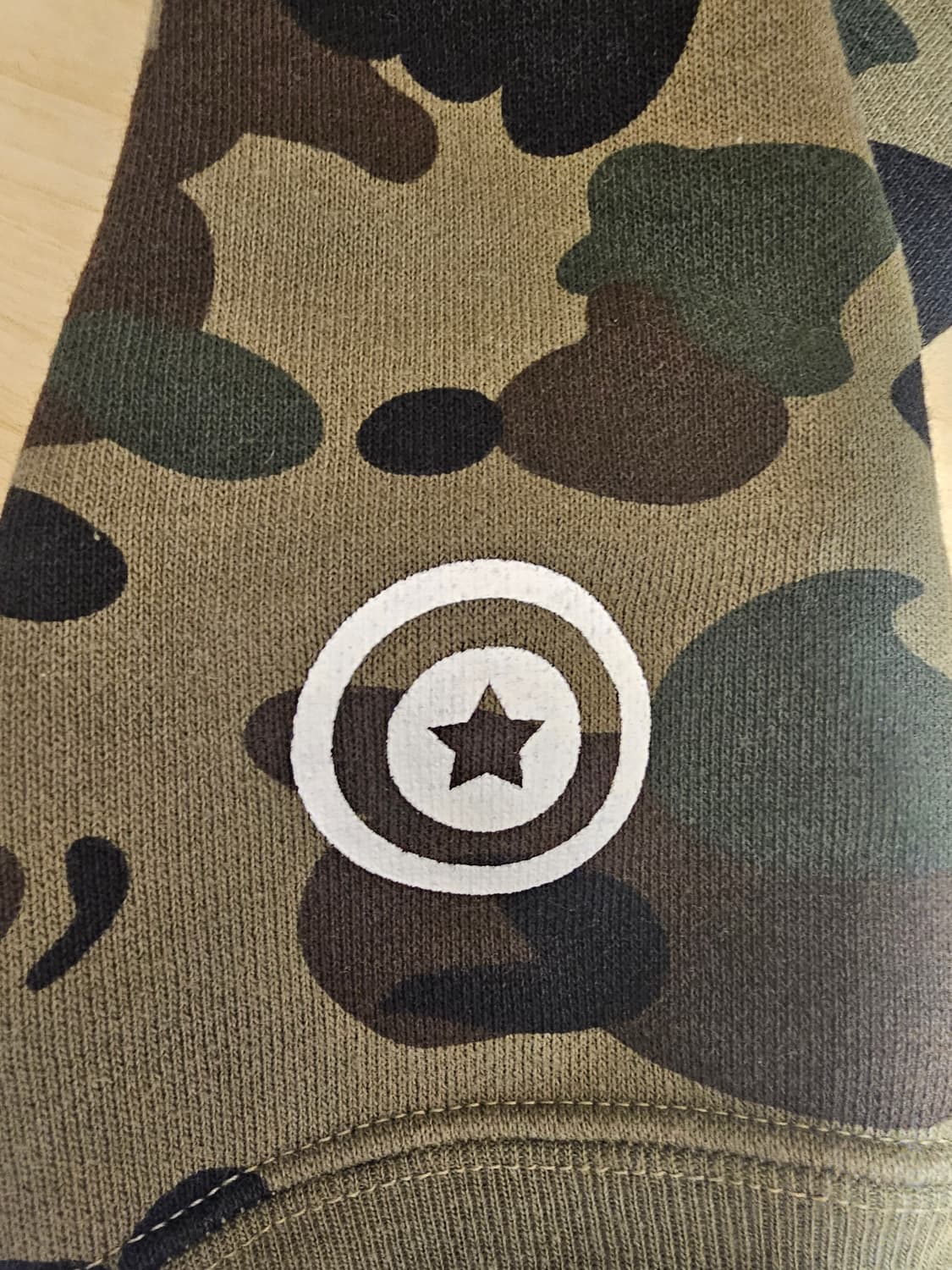 오늘만!!!!!급처  베이프 후드집업 녹계  상품이미지4