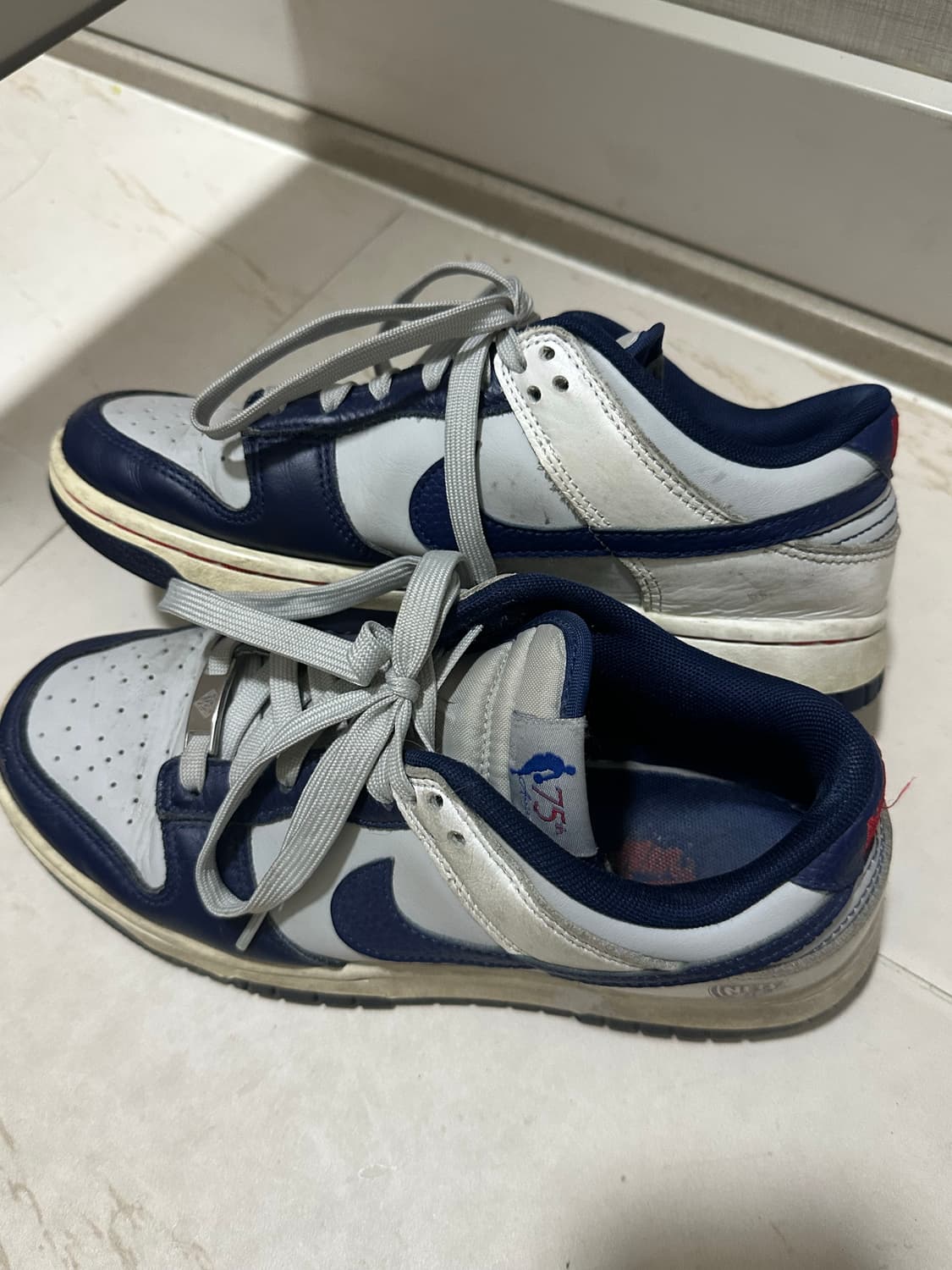  나이키 x NBA 덩크 로우 레트로 EMB 네츠 245 상품이미지4