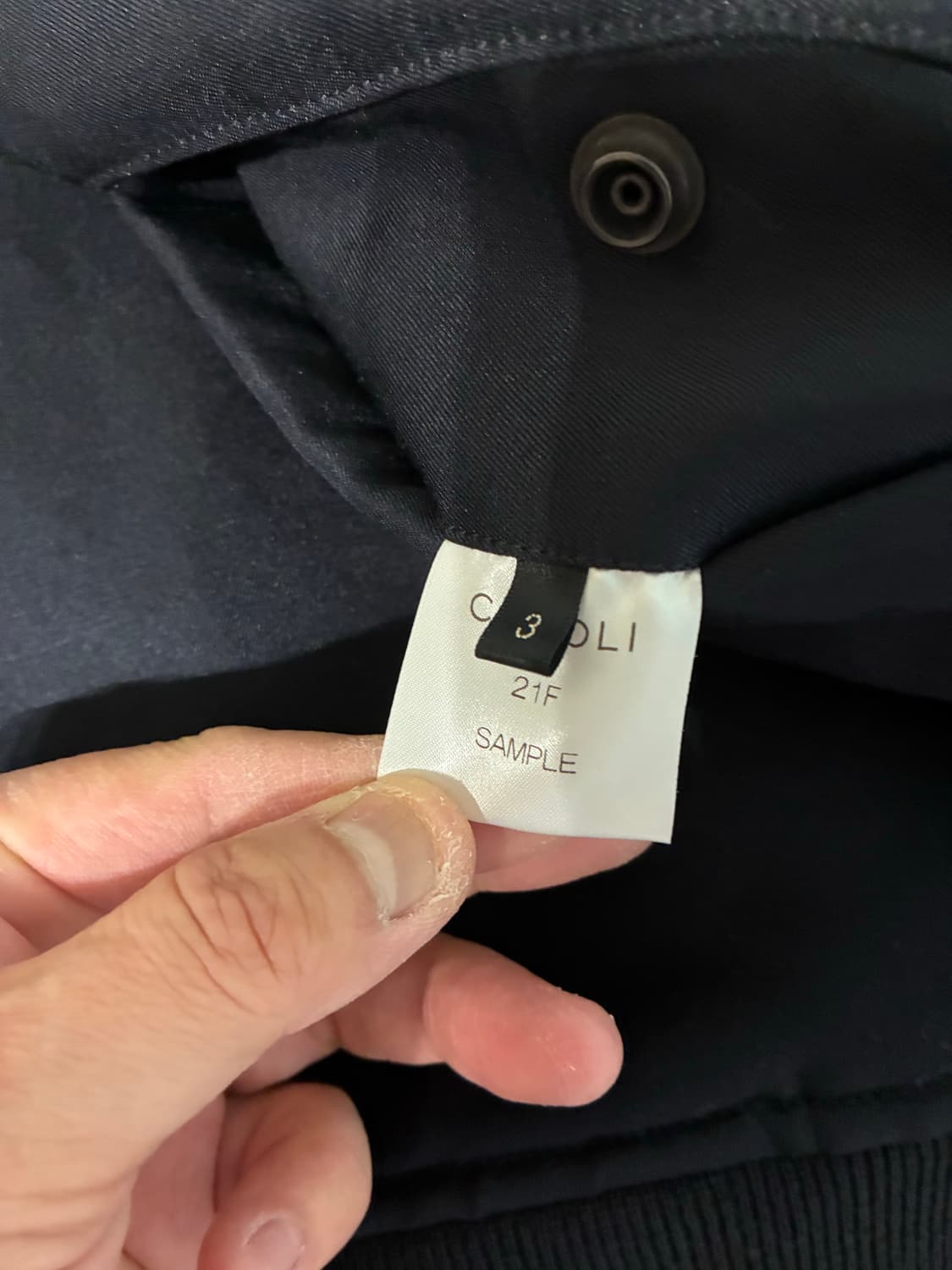 코모리 21aw 실크나이론 MA-1 3사이즈 샘플 상품이미지5