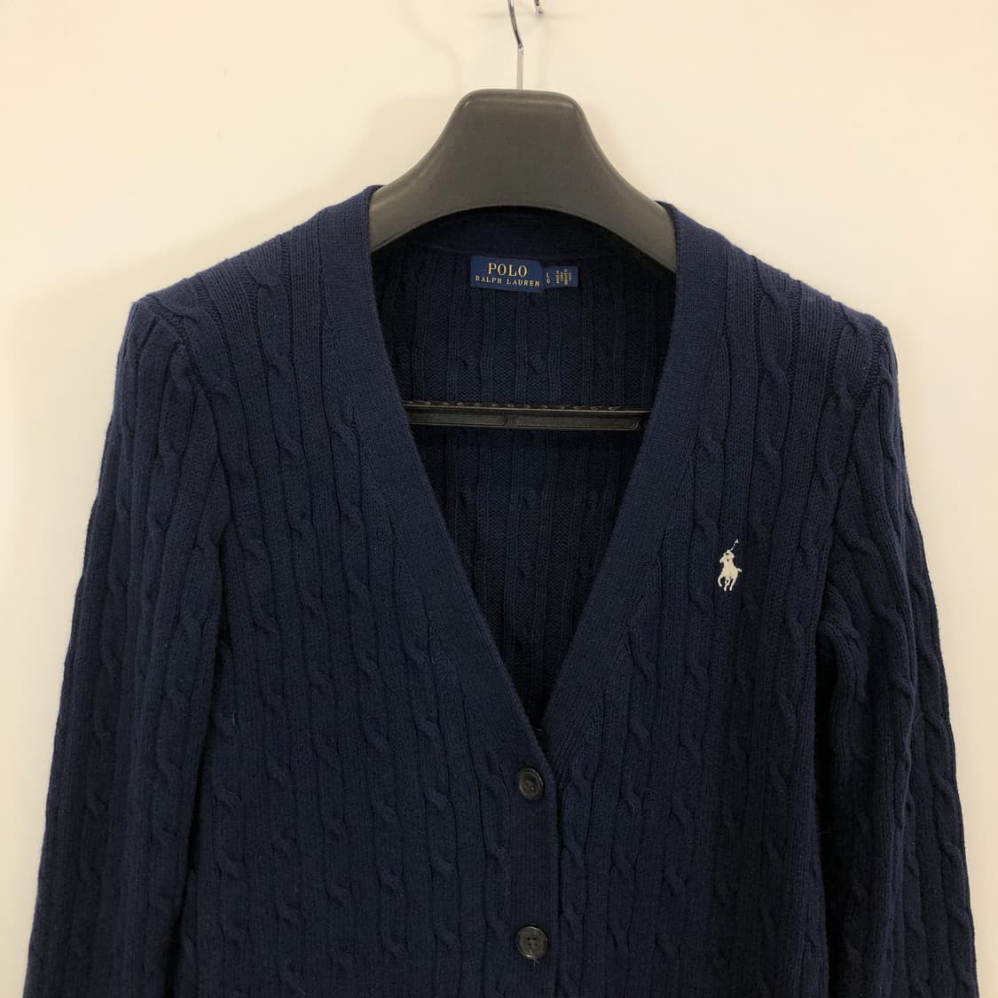 폴로 랄프로렌 화이트포니 케이블 가디건 L 상위라인 상품이미지2