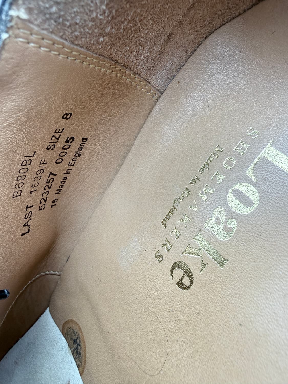 정품)로크 Loake 265 상품이미지8