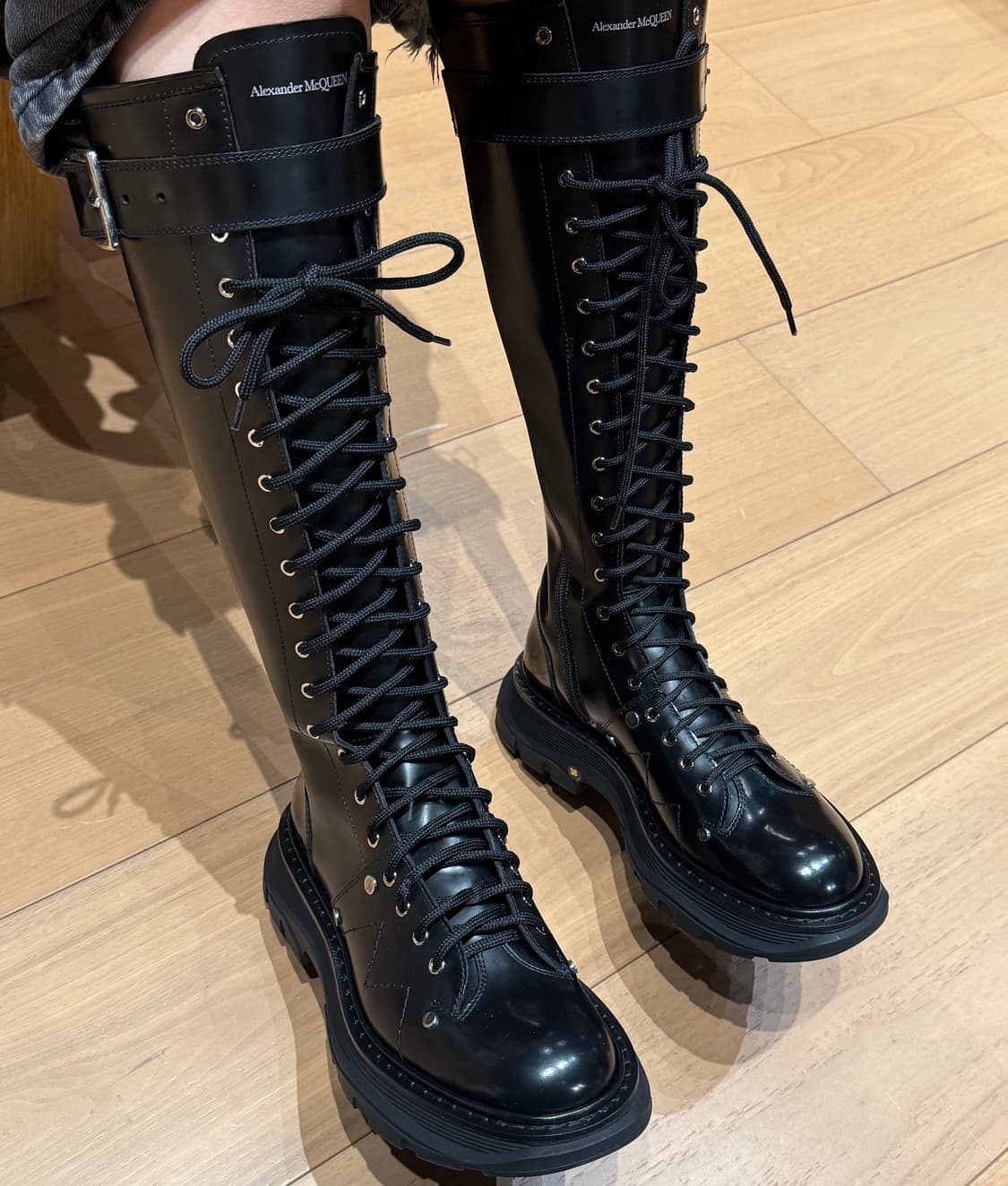 (새상품)알렉산더맥퀸 롱부츠 240-250 상품이미지2