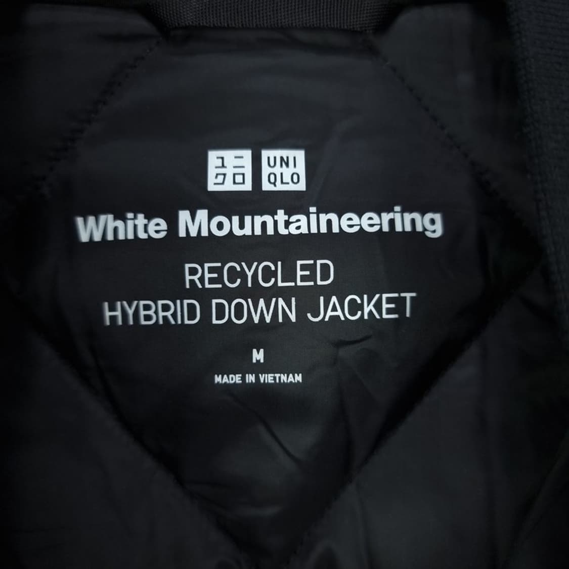 [유니클로 X 화이트마운티니어링] 퀄팅 봄버 자켓 M19269 상품이미지6