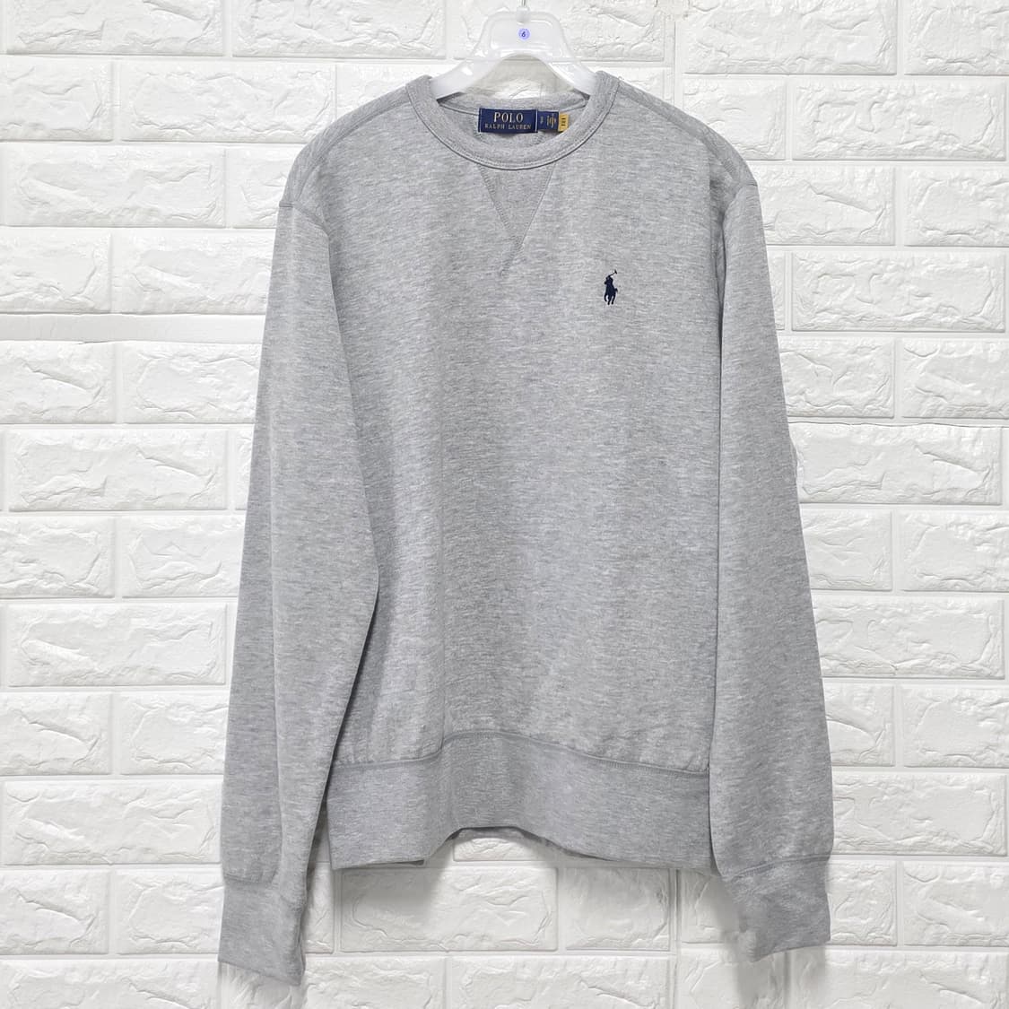 폴로 랄프로렌 맨투맨 그레이 M 상품이미지1