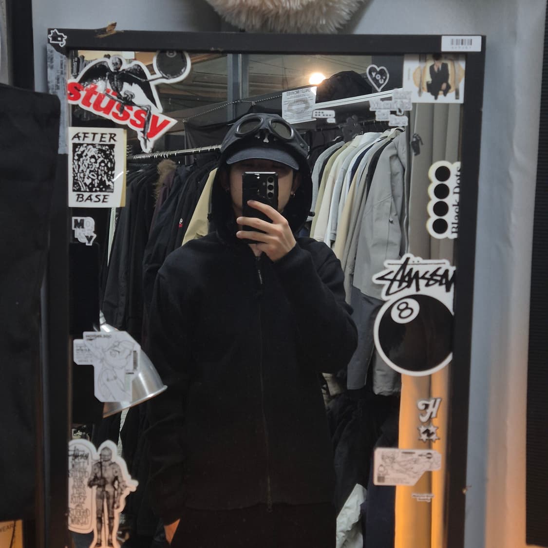 C.P. 컴퍼니 고글 니트 105사이즈 집업 상품이미지5