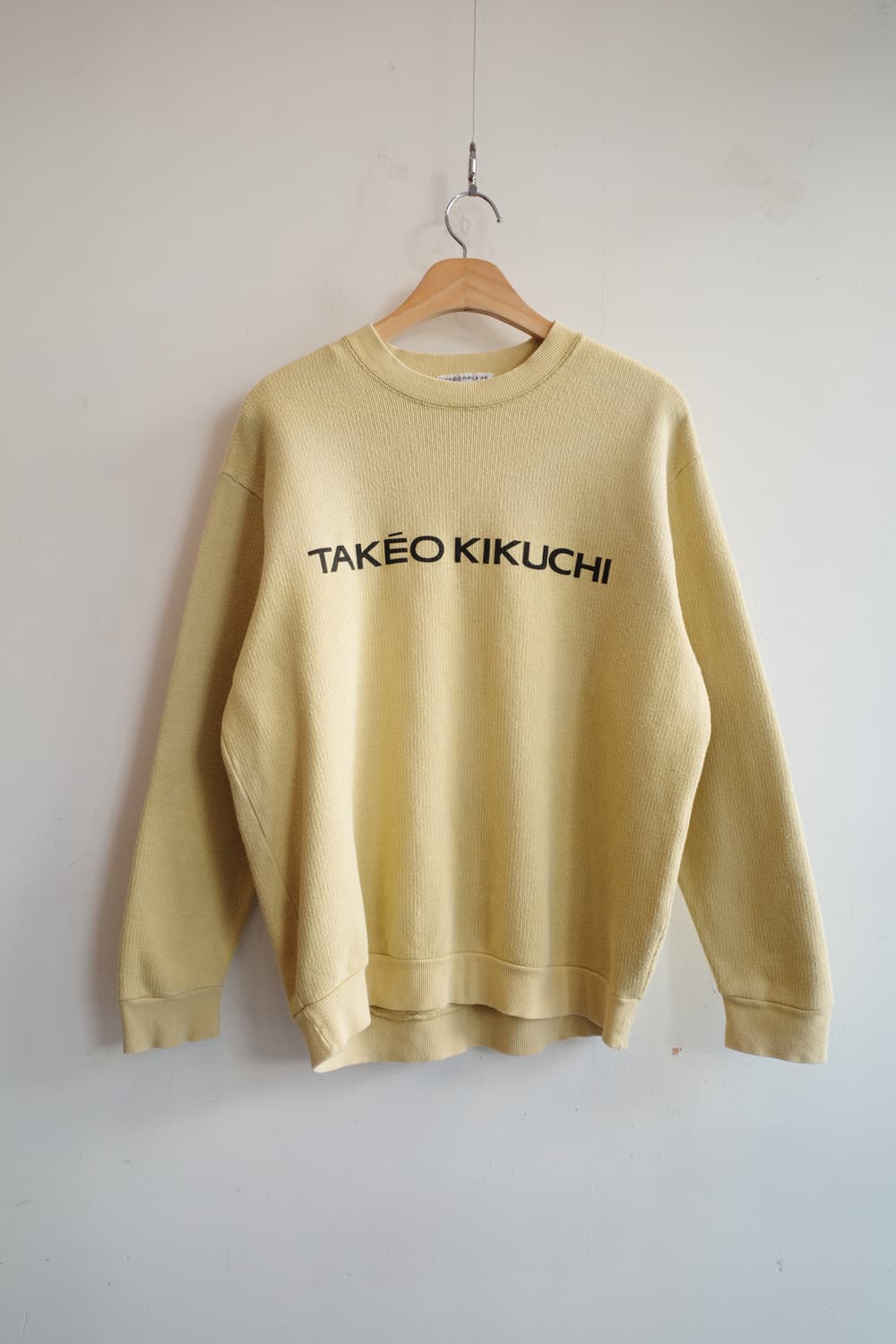 TAKEO KIKUCHI 타케오 키쿠치 레터링 맨투맨 상품이미지1