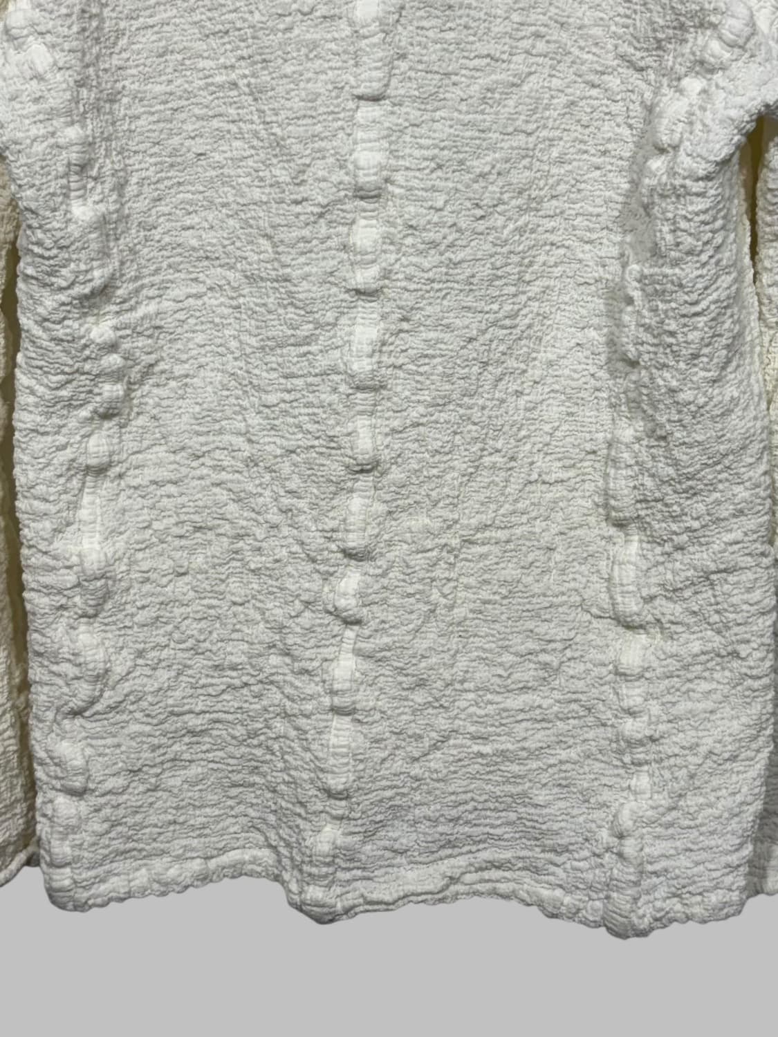 ISSEY MIYAKE me textured jacket ivory  상품이미지6