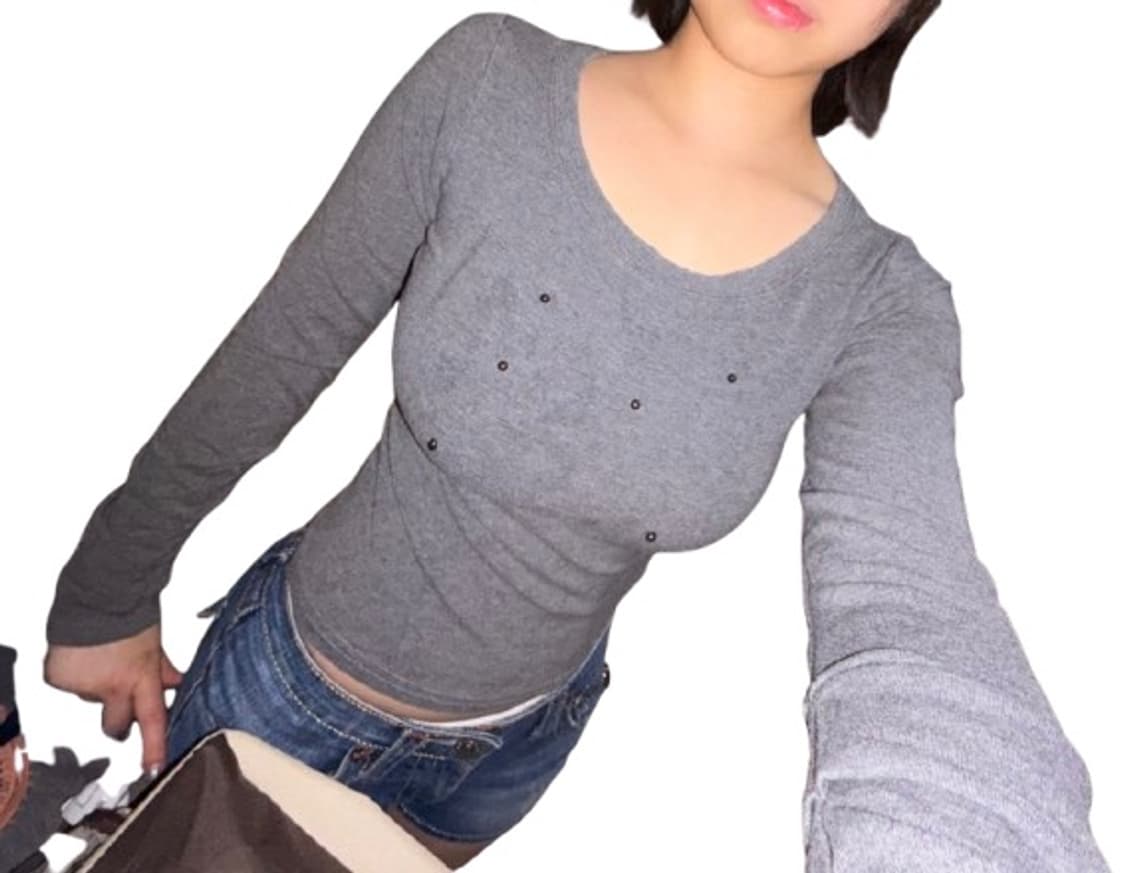 스터드 딱붙티 상품이미지1