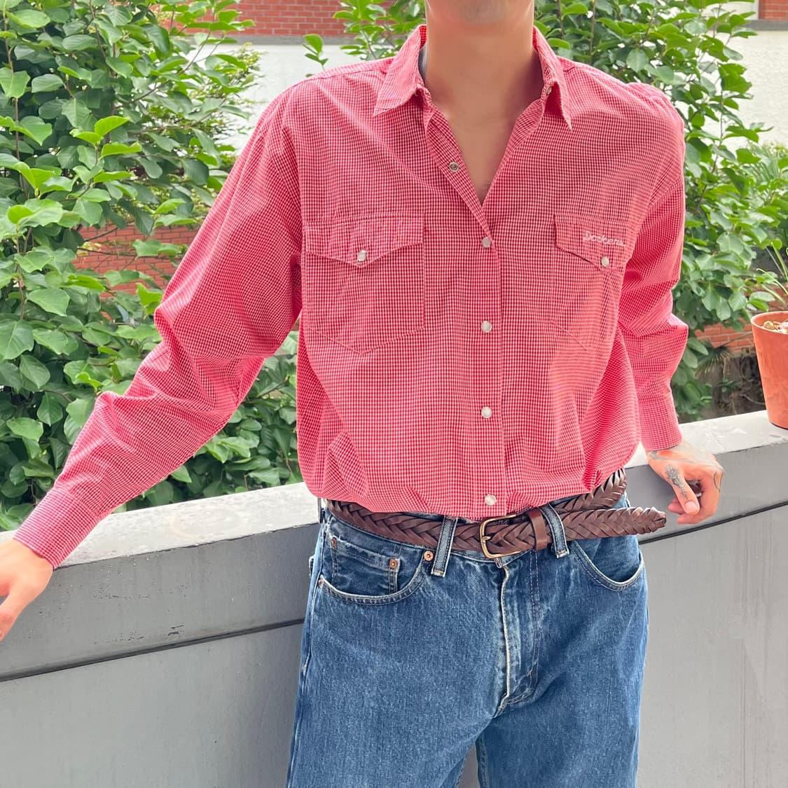 80s DOCKERS LEVIS 도커즈 리바이스 웨스턴 셔츠  상품이미지6