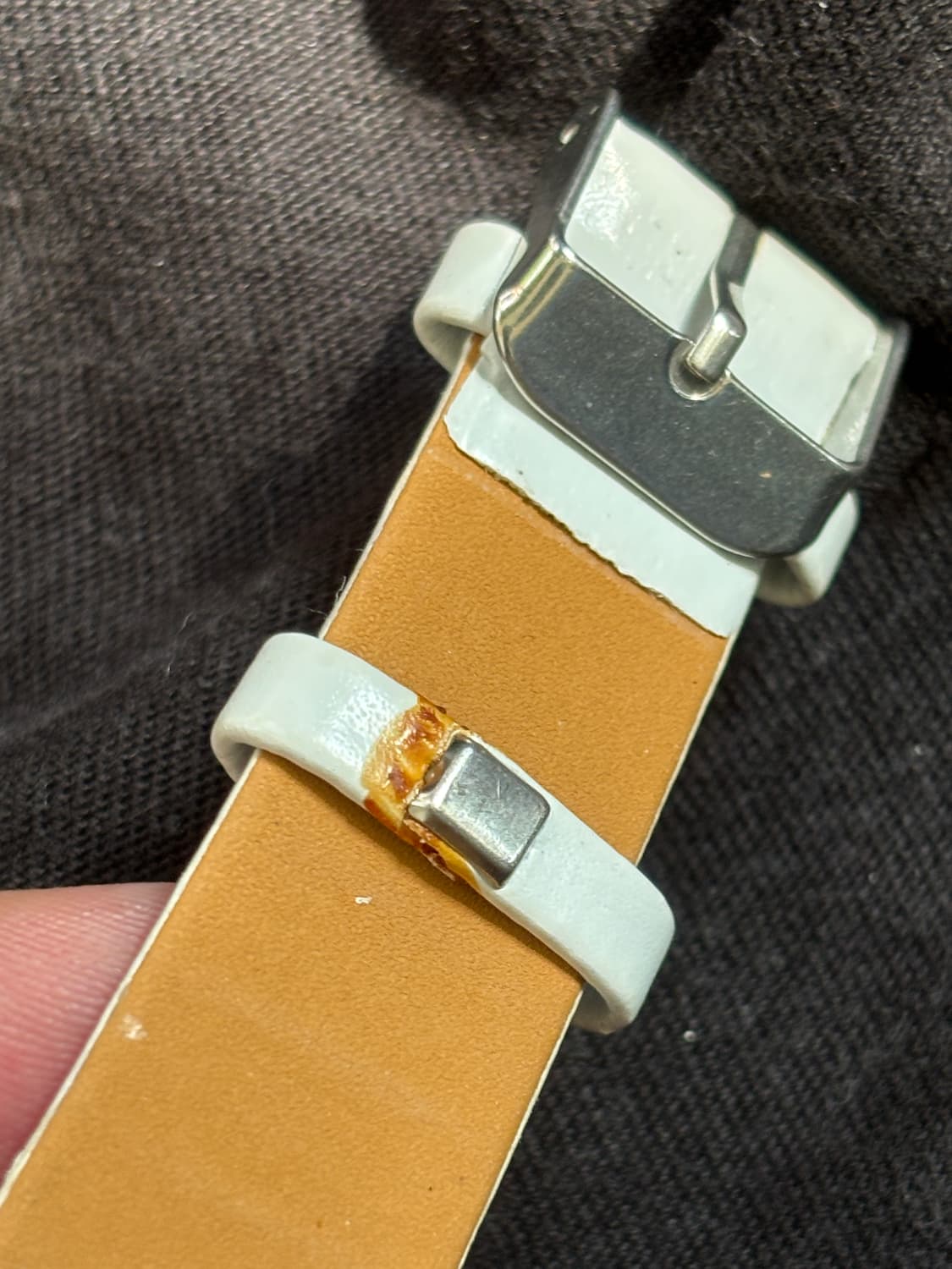 olj watch leather 레자가죽 시계 부품용 상품이미지10