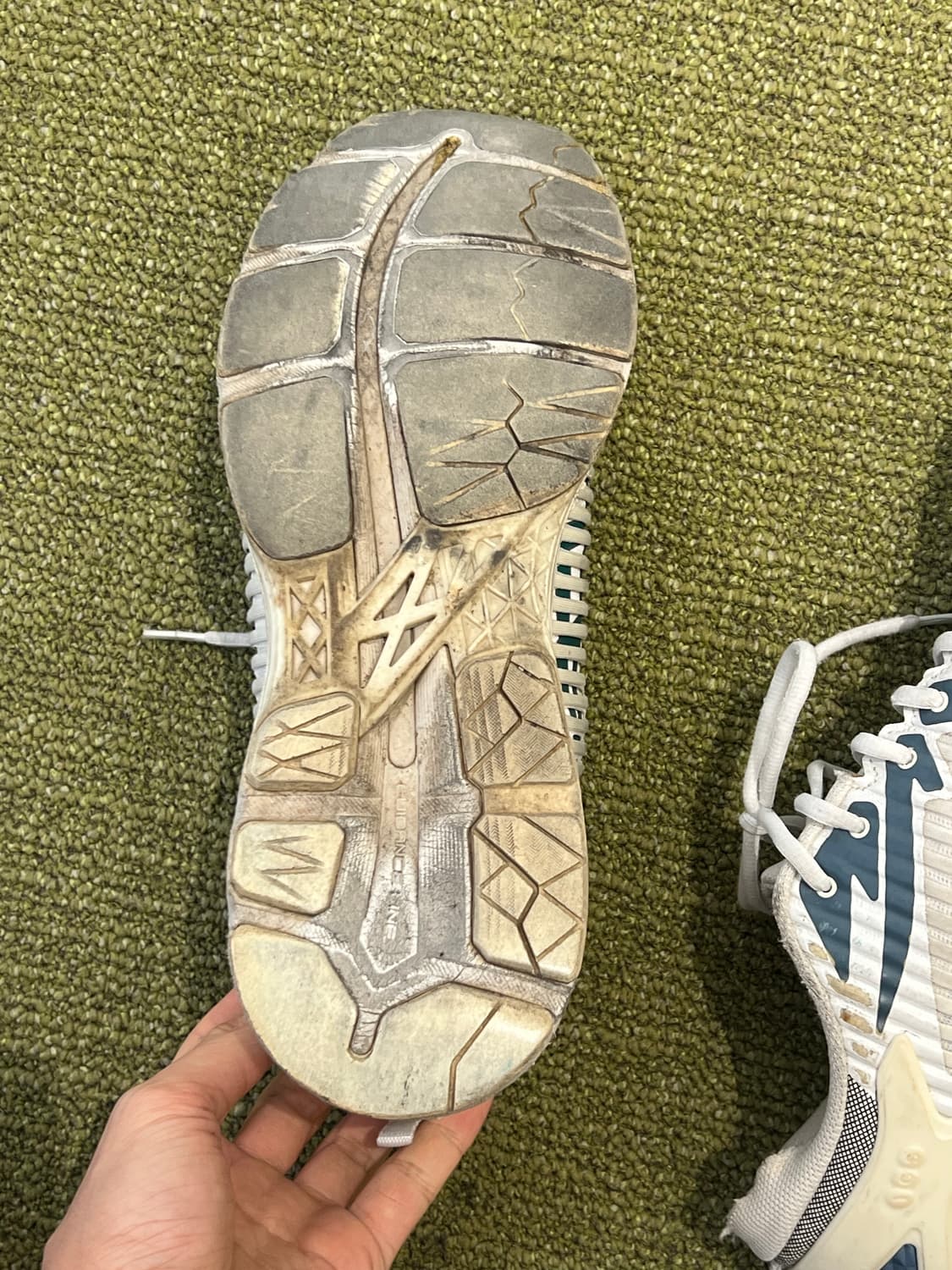 아식스x키코 젤델바2 크림화이트 290 상품이미지9