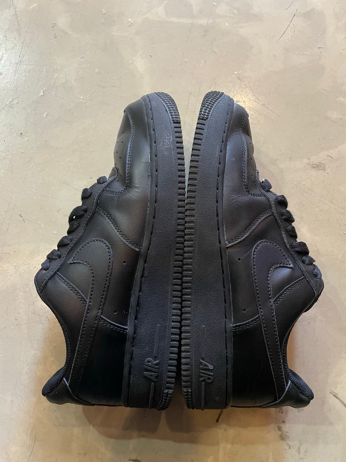 나이키 에어포스1 블랙 250 상품이미지5