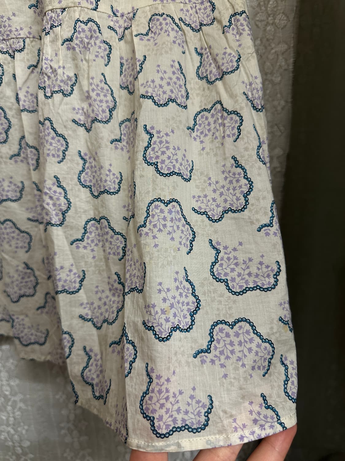 annasui x uniqlo 밴딩스커트 상품이미지3