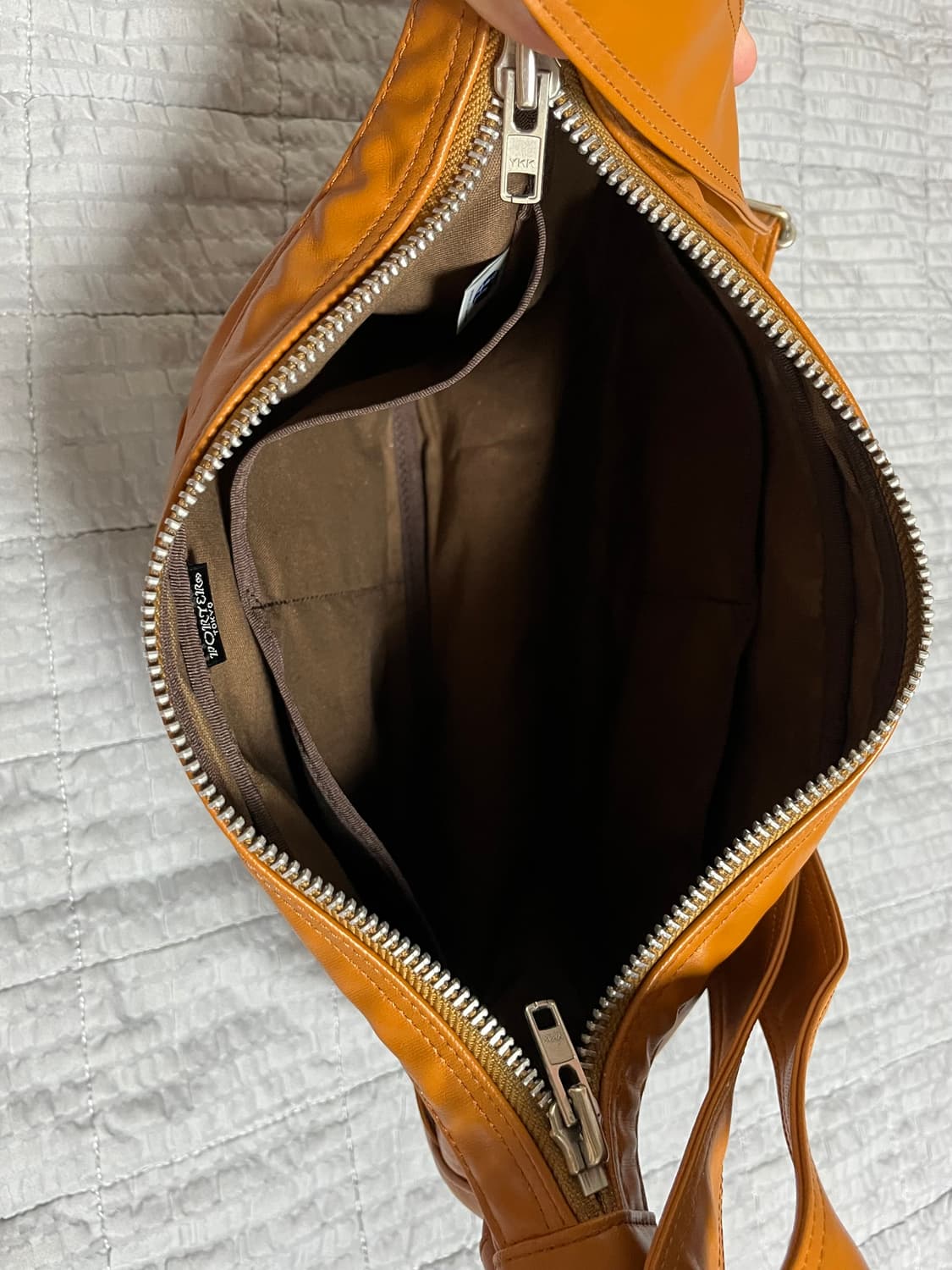 Porter 요시다 포터 프리스타일 반달 숄더백 카멜 상품이미지9