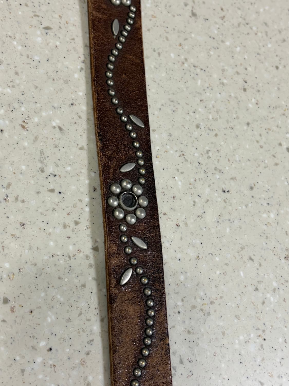 빅사이즈) 맨치니 이태리 웨스턴 스터드 벨트 상품이미지8