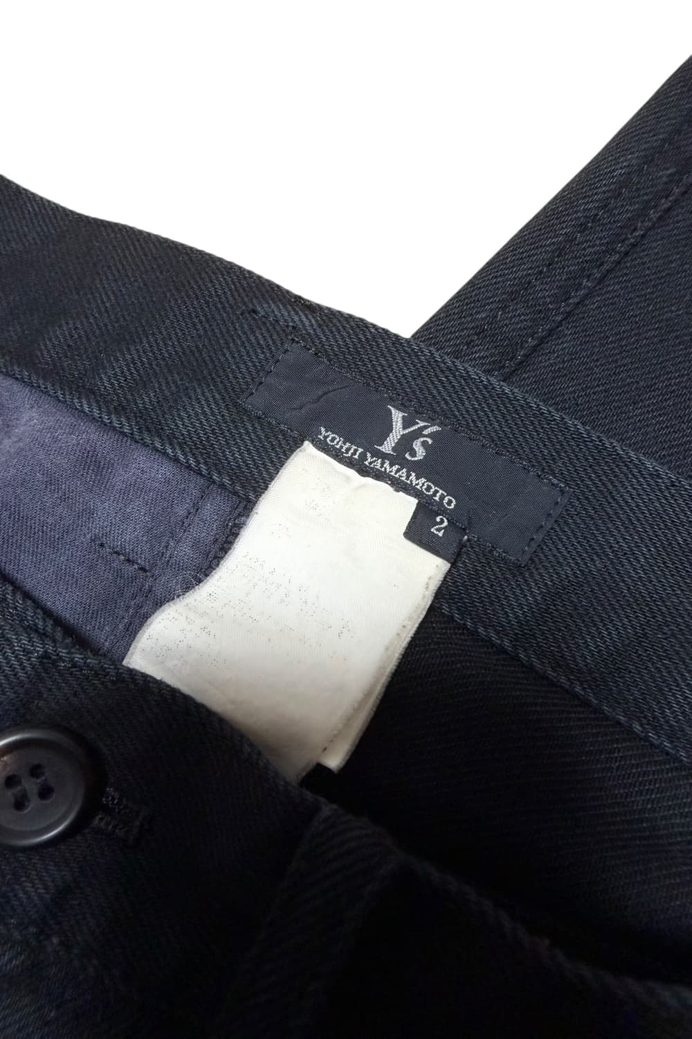 요지야마모토 와이즈 언밸런스 포켓 와이드 팬츠 상품이미지6