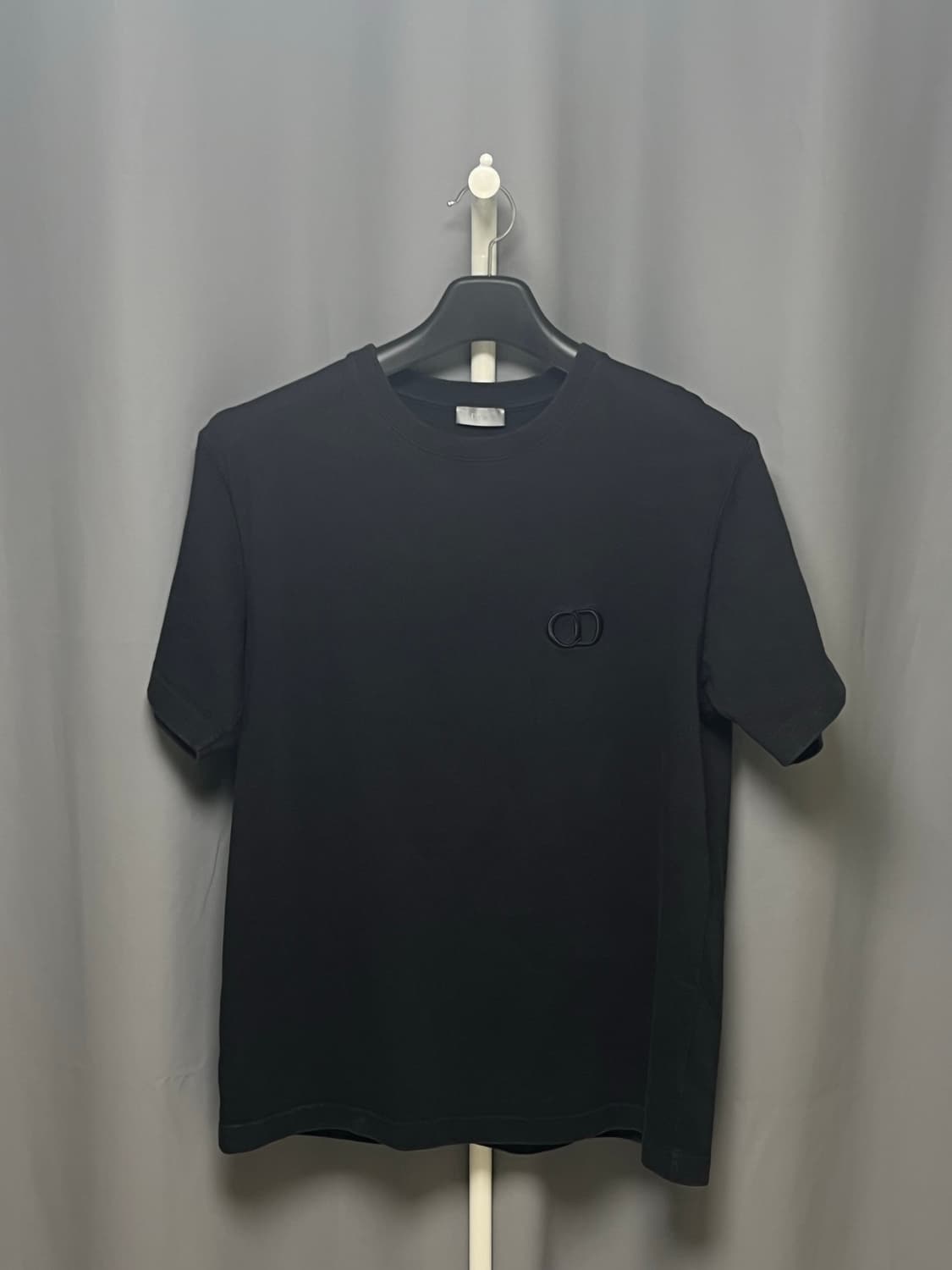 [정품] XL 디올 CD 로고 반팔티 블랙 상품이미지2