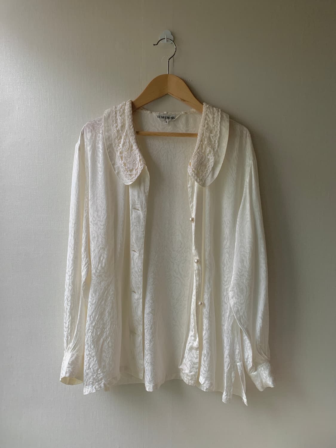 {ELMEEROSE} embroidery lace blouse 상품이미지5