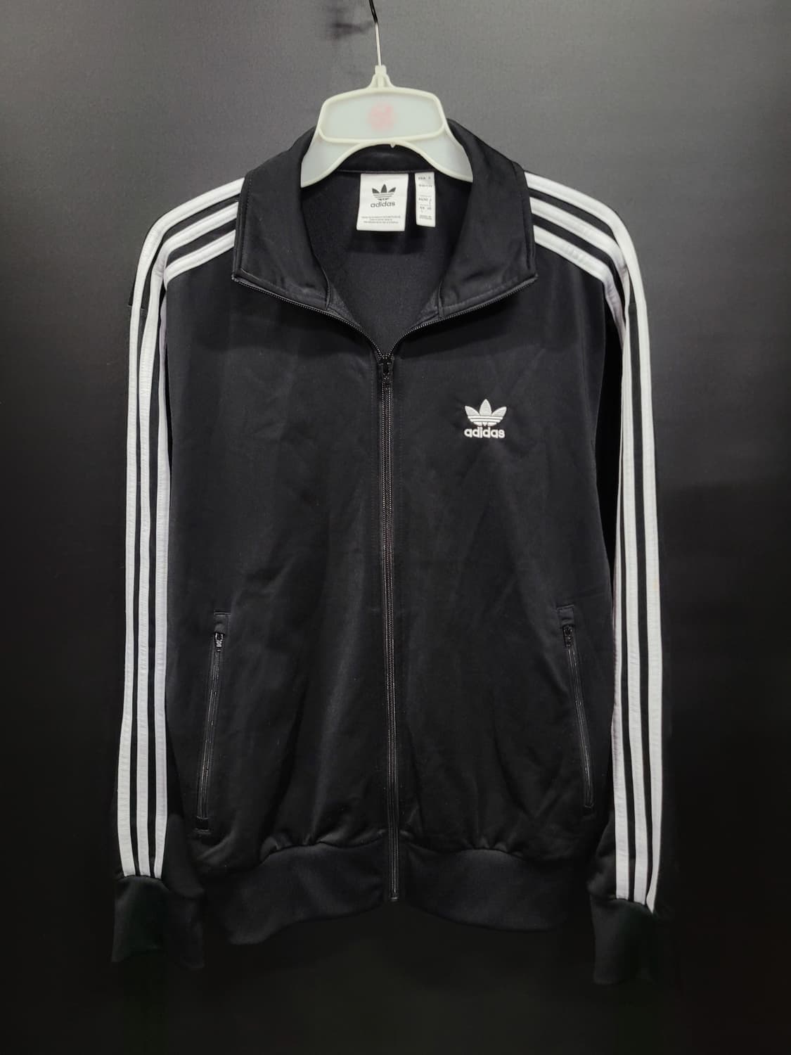 아디다스 불꽃 파이어버드 검흰 트랙탑 져지  상품이미지8