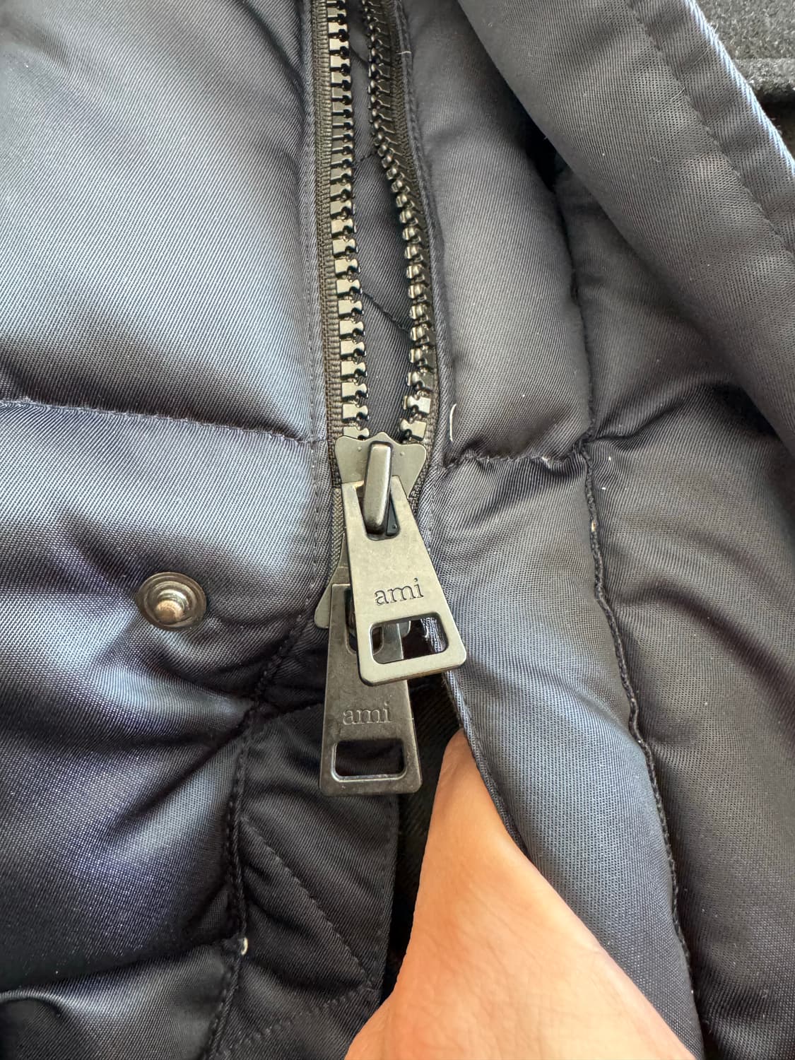 ami 아미 롱패딩 후드 상품이미지6