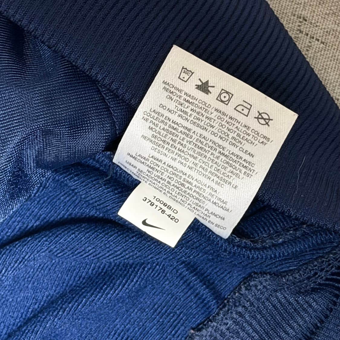 나이키 m 스우시 배색라인 져지 트랙탑 상품이미지5