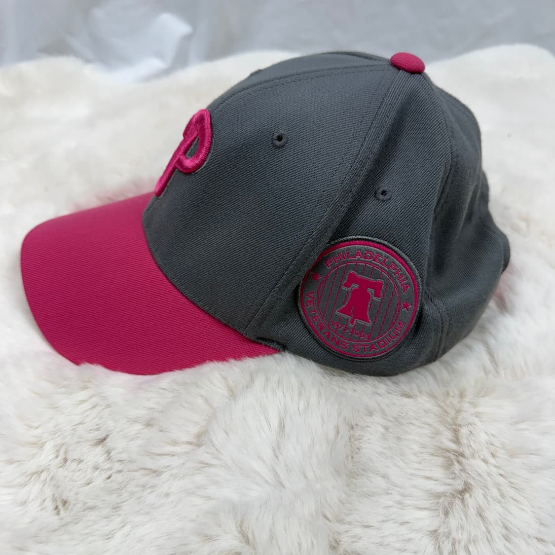 F) MLB 필라델피아 볼캡 핑크 상품이미지3