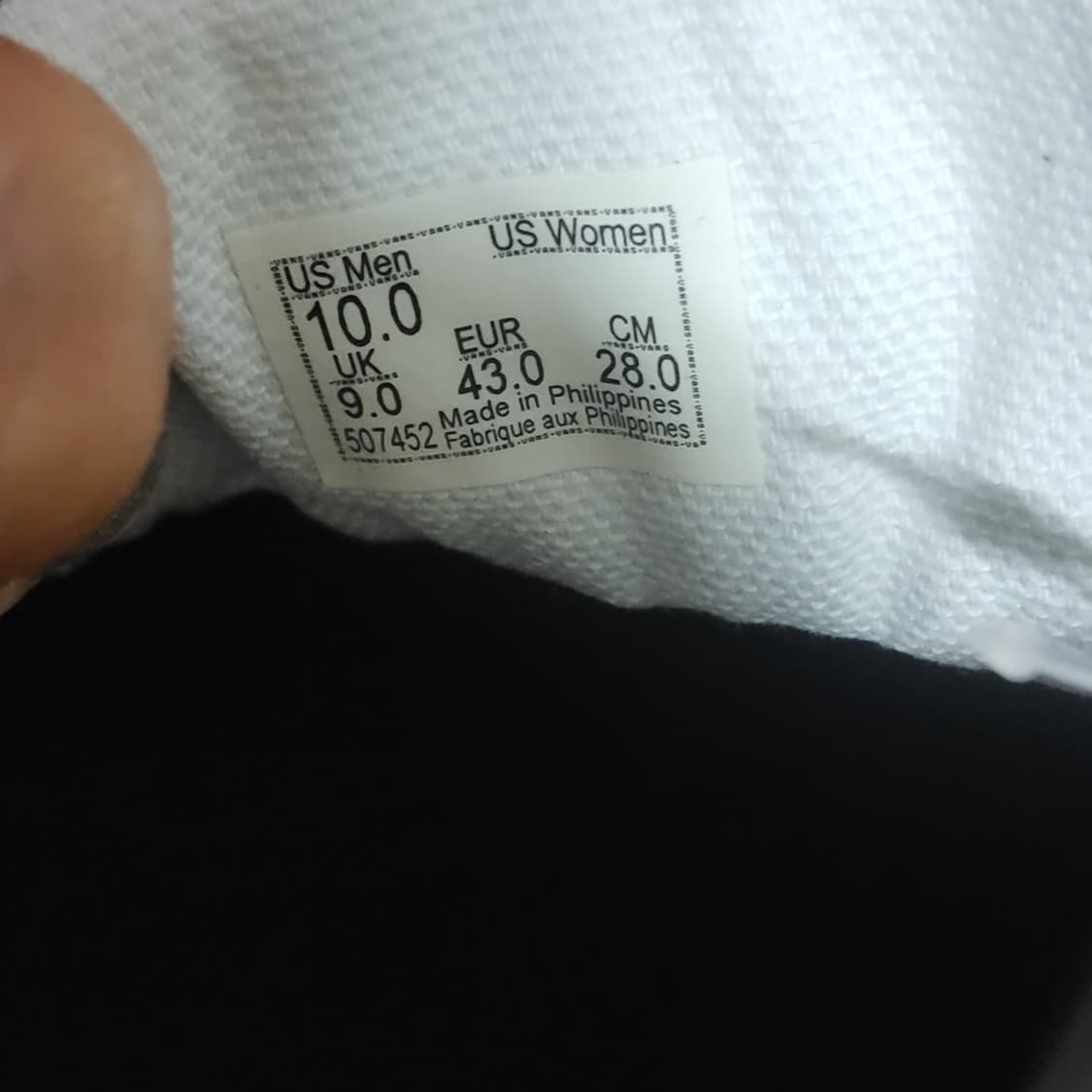  반스 vans 에이서 니 스플래터 자수 스니커즈 280 상품이미지6